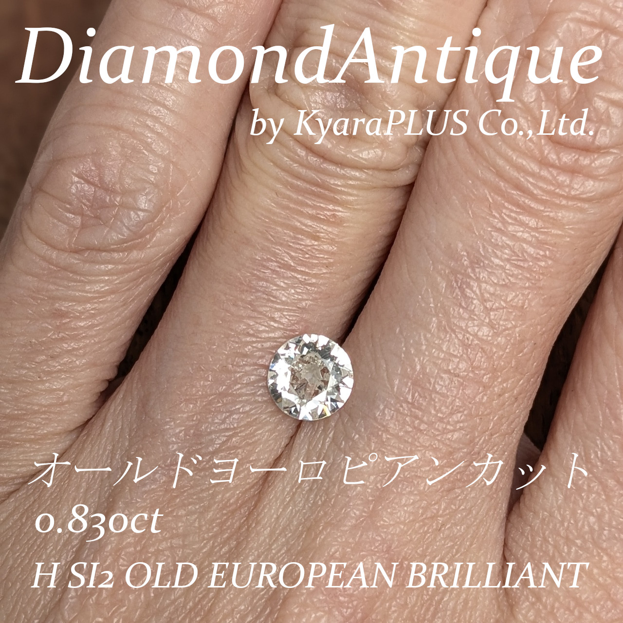 肉眼で感じる輝きはしっかりと力強い