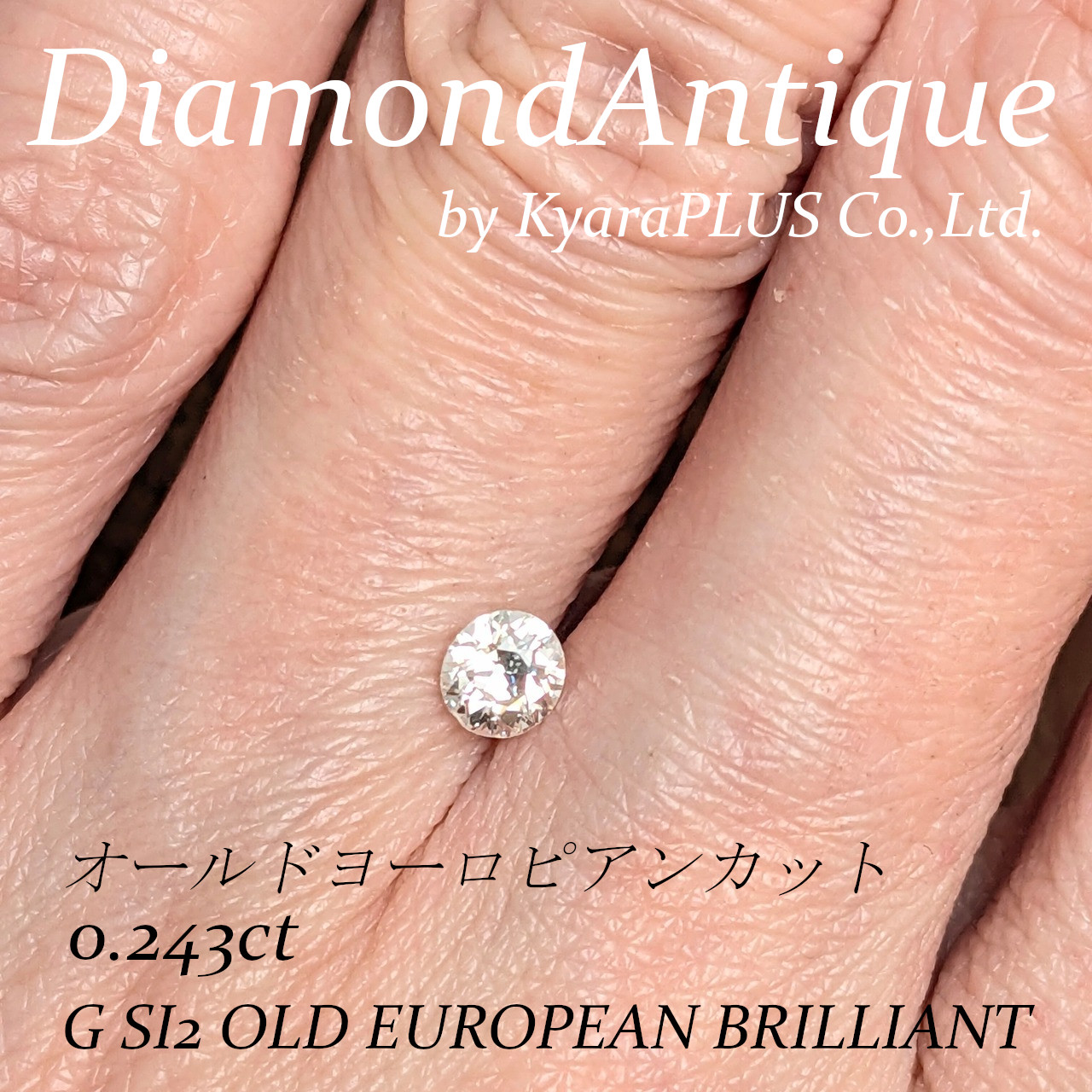 コレクションとしても、ジュエリーとしても楽しめる——オールドヨーロピアンカットのダイヤモンド