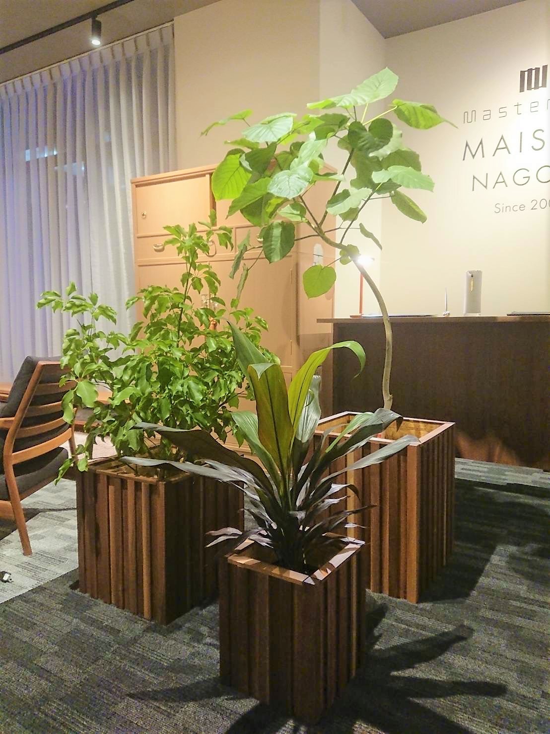 マスターウォール名古屋　新規オープン店舗へHACCIシリーズ　ヘキサゴンを展示いただきました。　