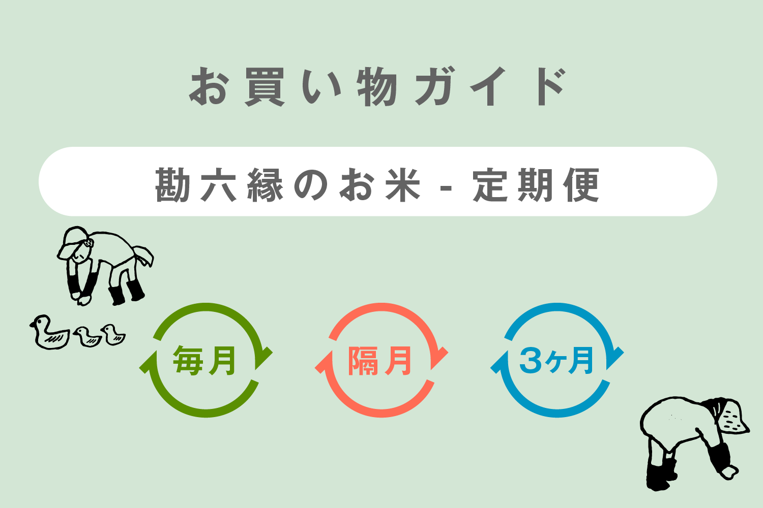 （勘六縁）定期便のお買い物ガイド