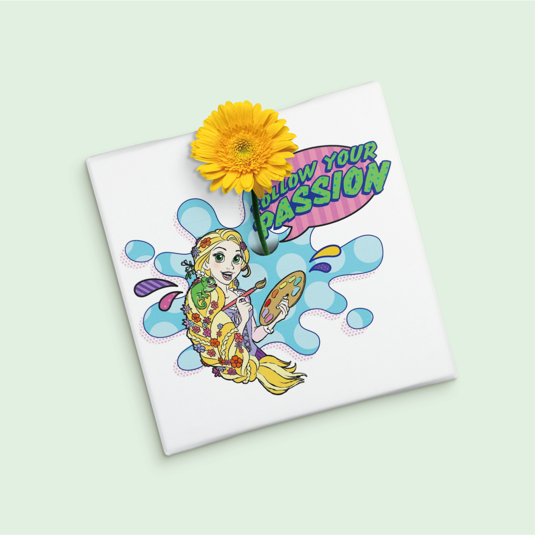 ラプンツェルには花が似合います☺️🌻
