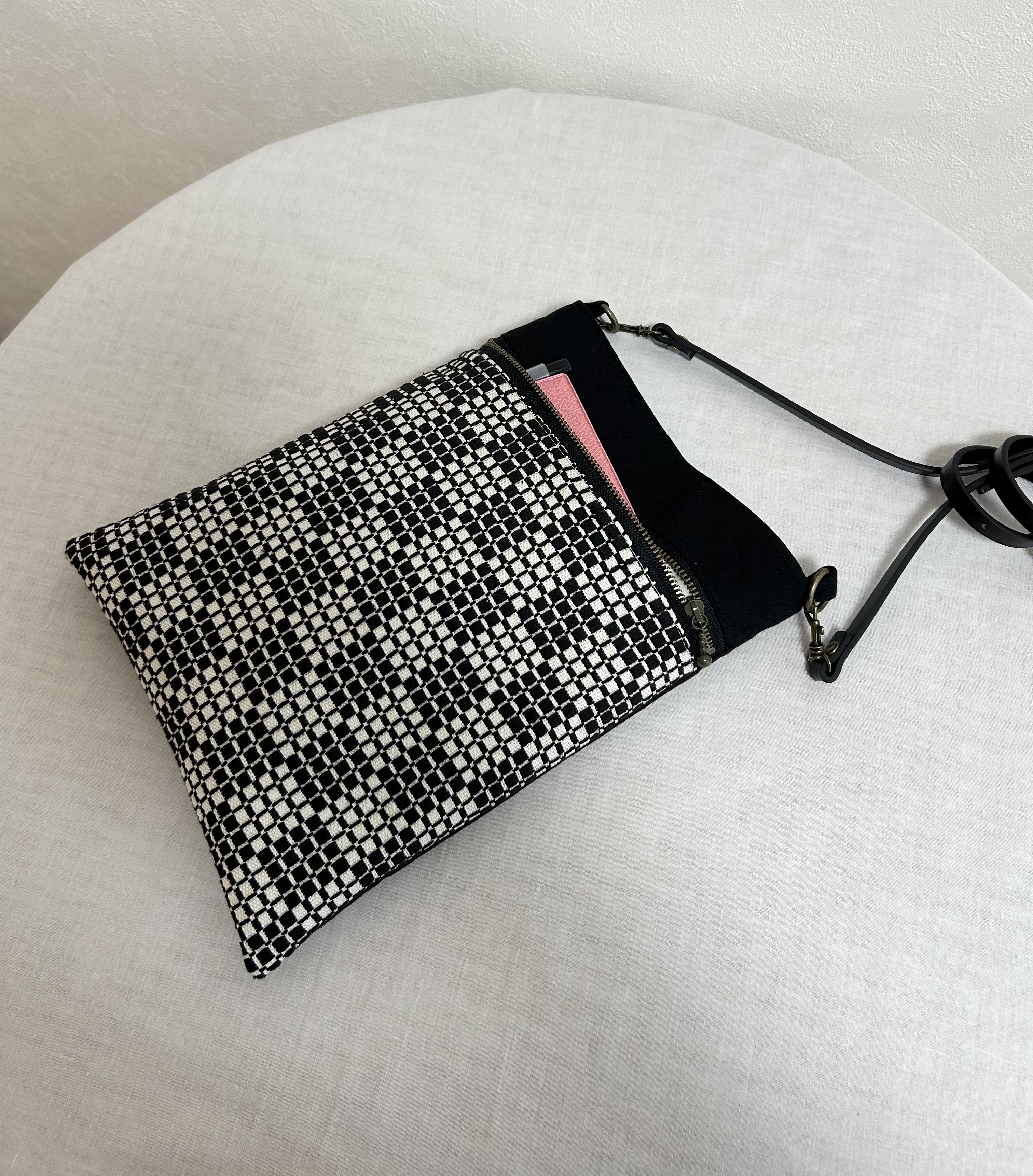 オーバーショット織りは楽しいな😊