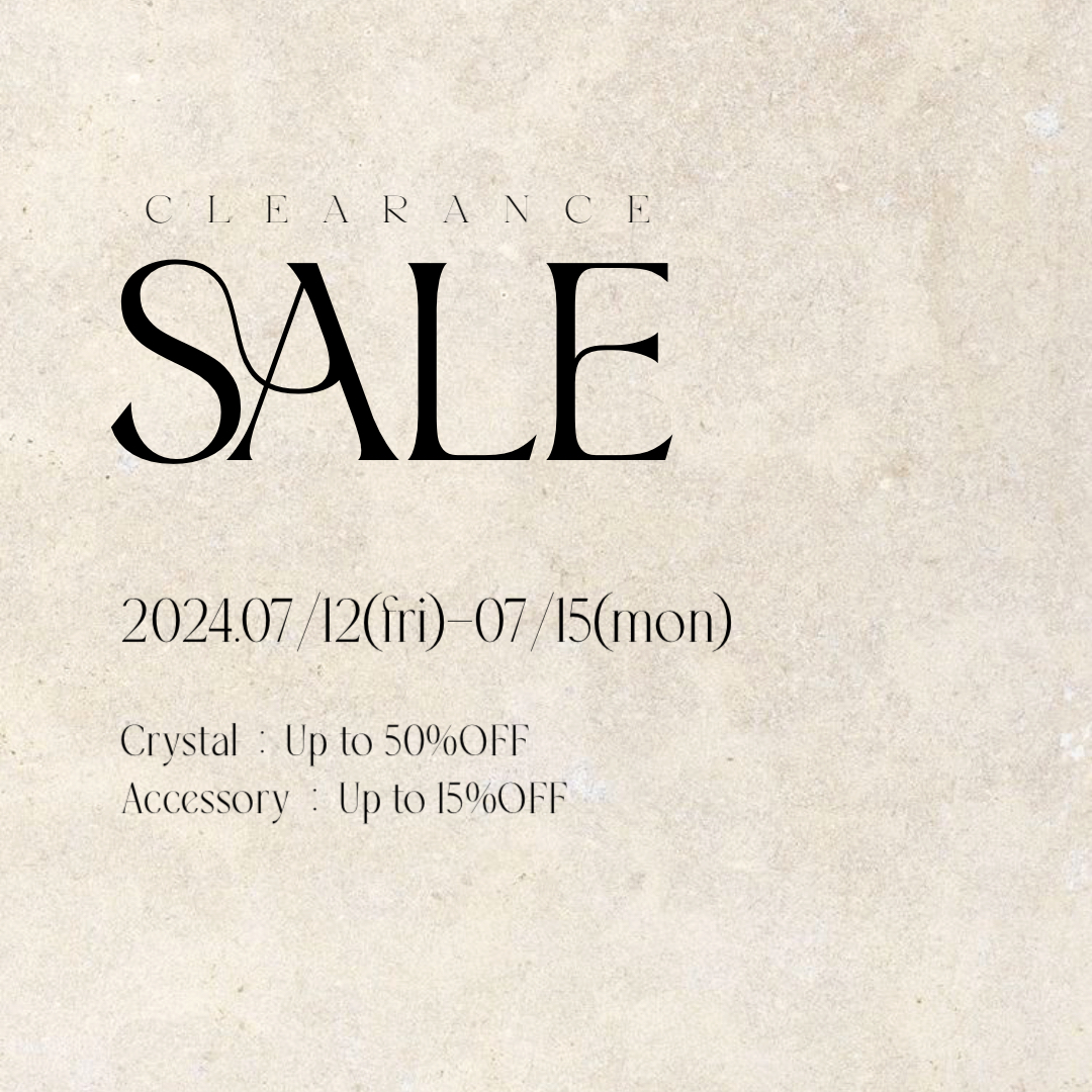 07/12-15 CLEARANCE SALE
