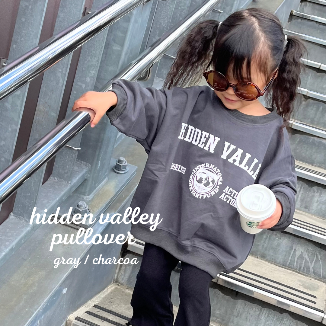 10.14 - HIDDEN VALLEY pullover -