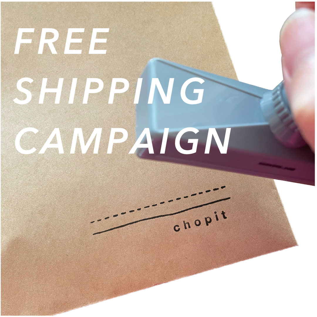 FREE SHIPPING CAMPAIGN -開催中-