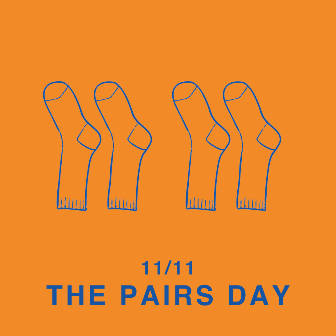 くつ下のおはなし10：THE PAIRS DAY