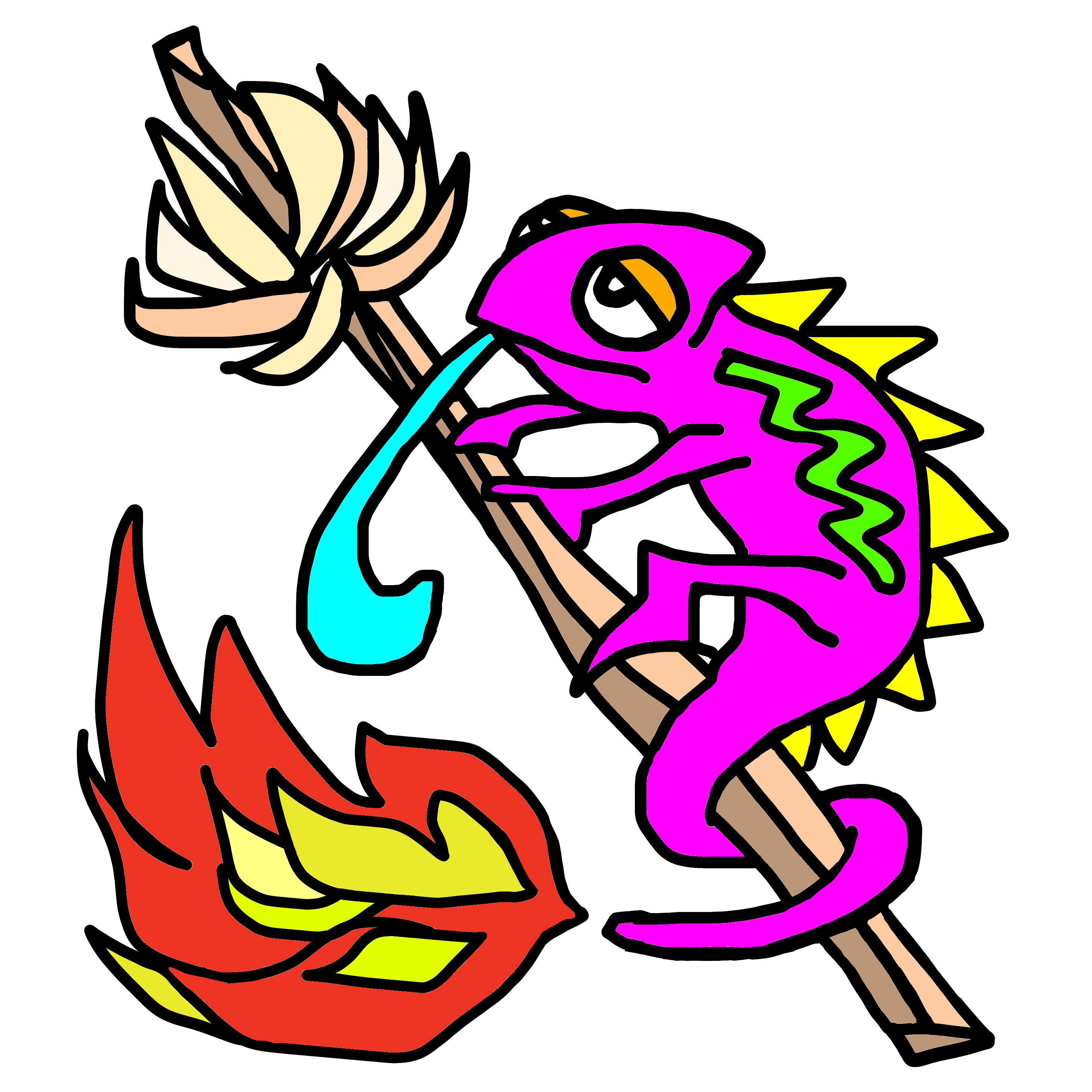 【Feather stick】フェザースティック　カメレオンのロゴ変わります！