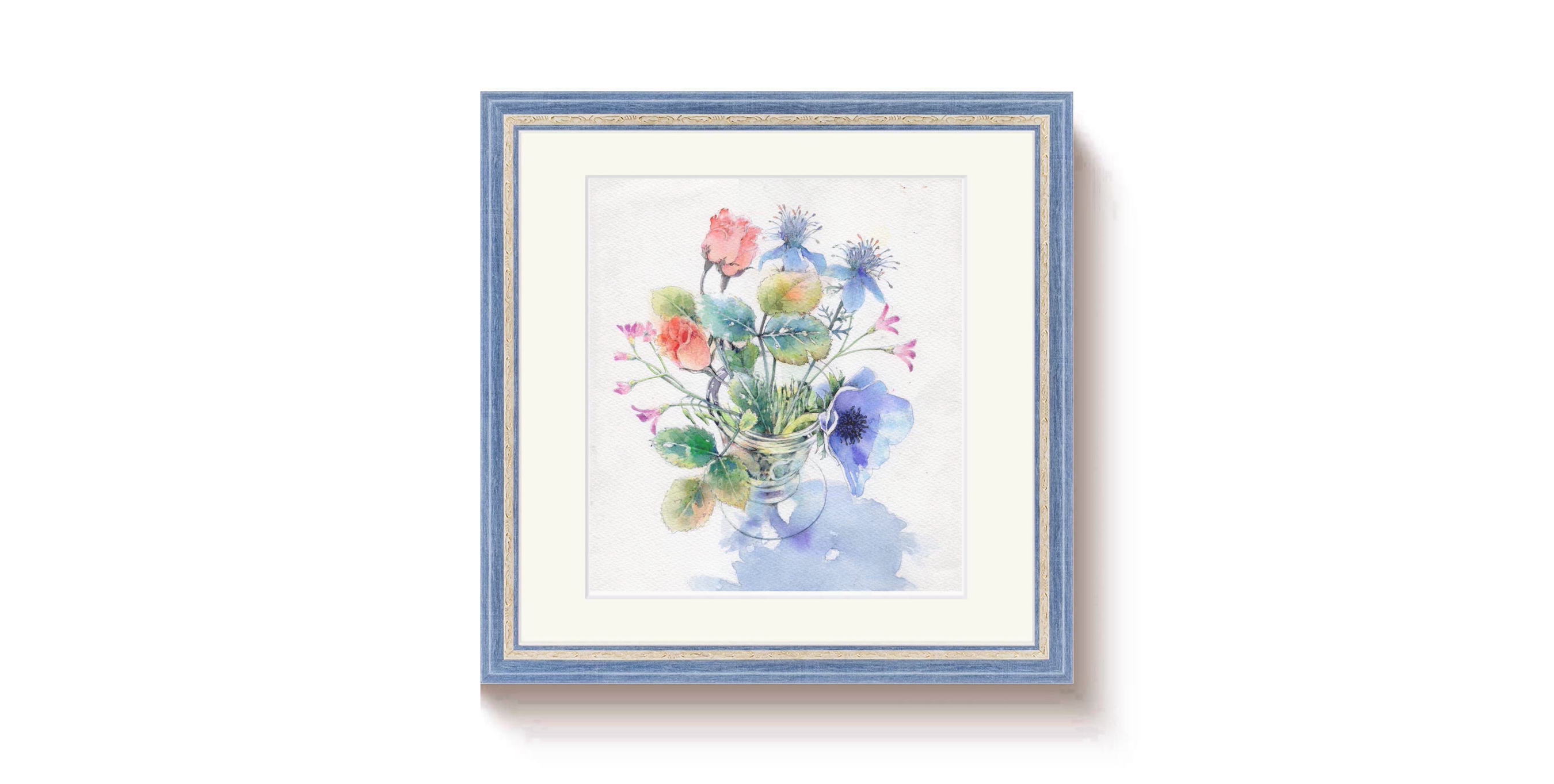 💙 水彩画が１点SOLD OUTになりました。ありがとうございました🙏