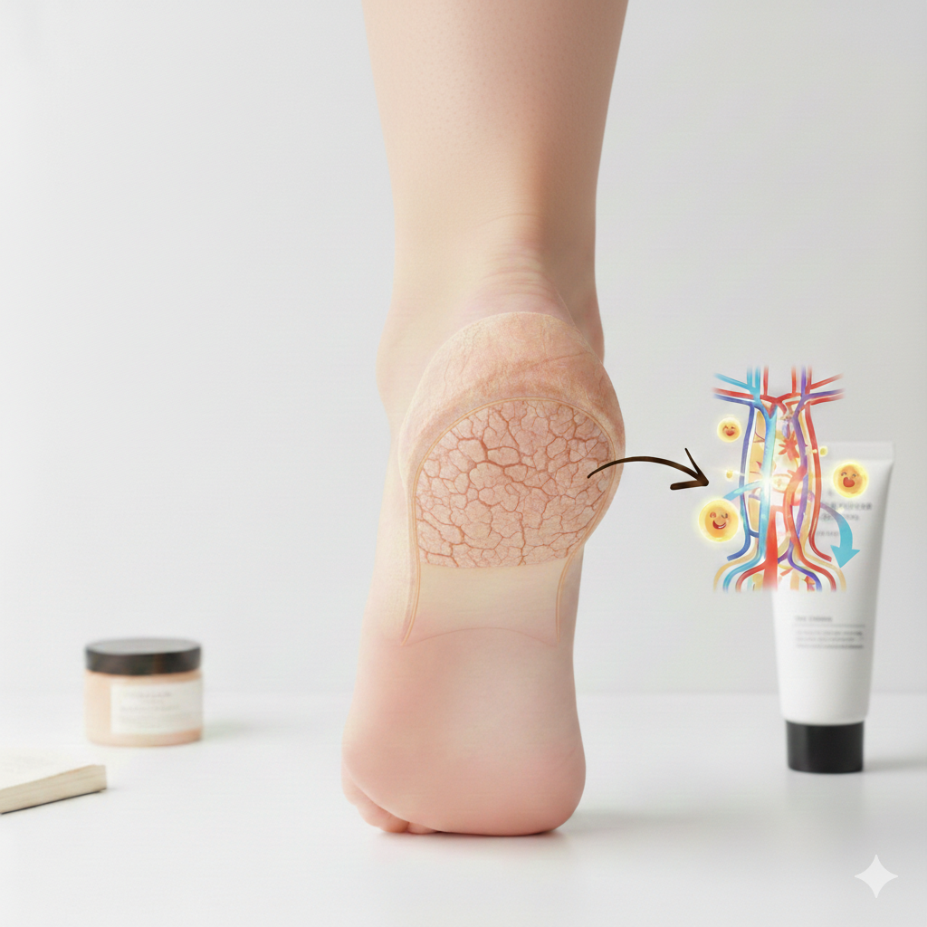 かかと、ガサガサしてませんか？　根本解決していきましょう！②