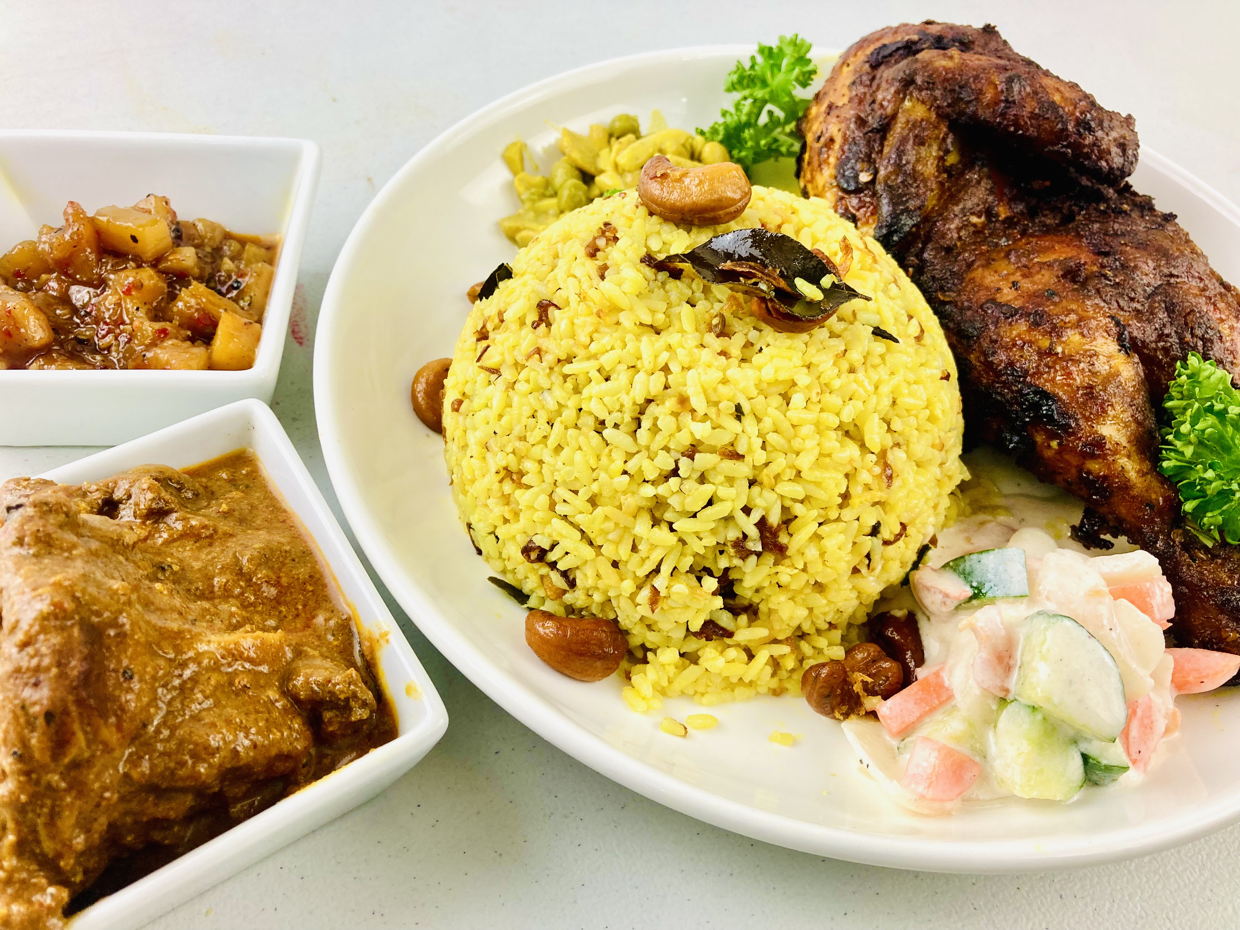 Dhun tel rice & Kottu
