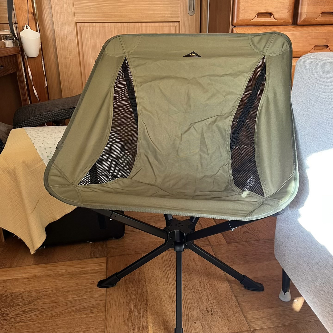 実物をお借りして制作中|iClimb回転チェア用カバー