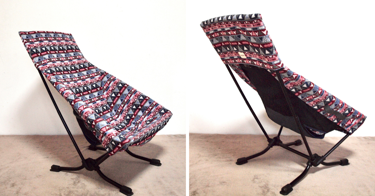 限定ゴブラン織の生地で作るサンセットチェアカバー