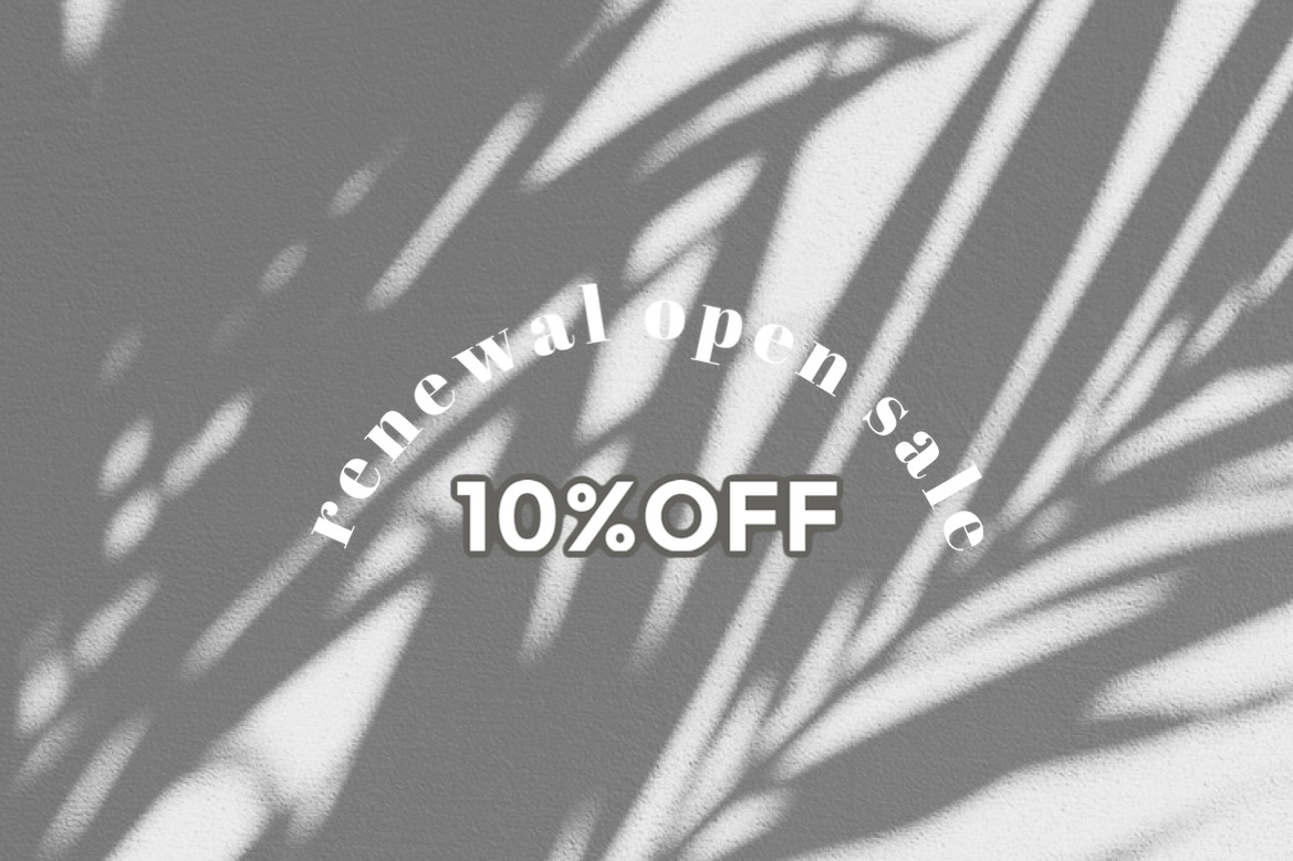 RENEWAL OPEN SALE !!
