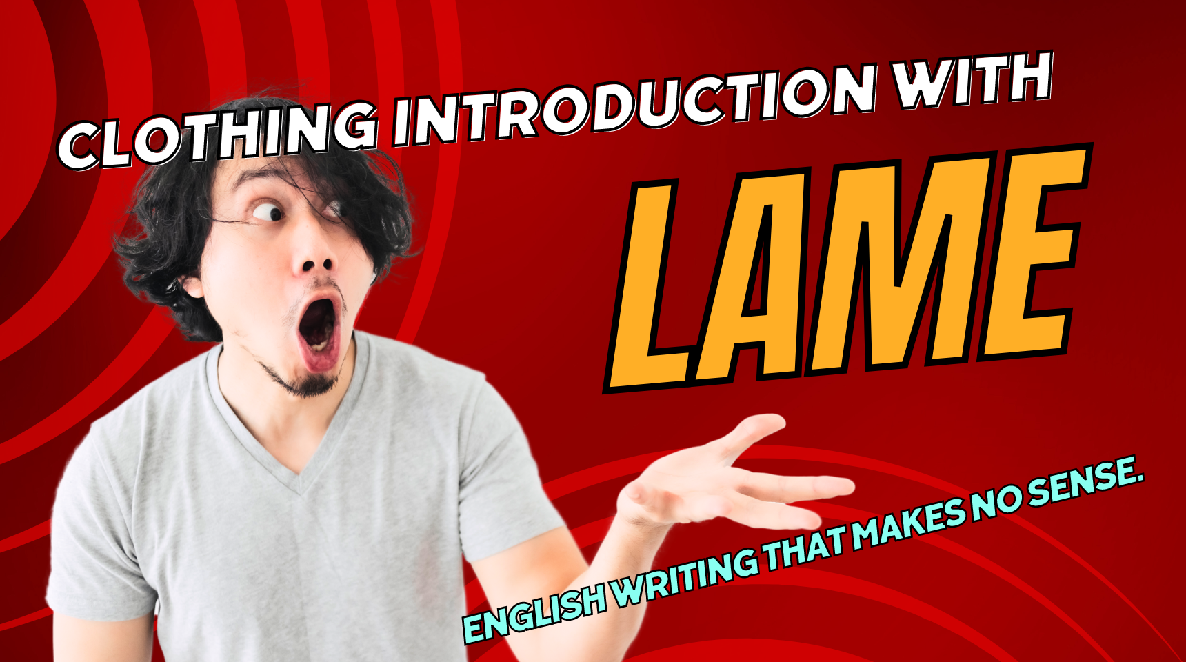 English version - Clothing introduction with LAME…