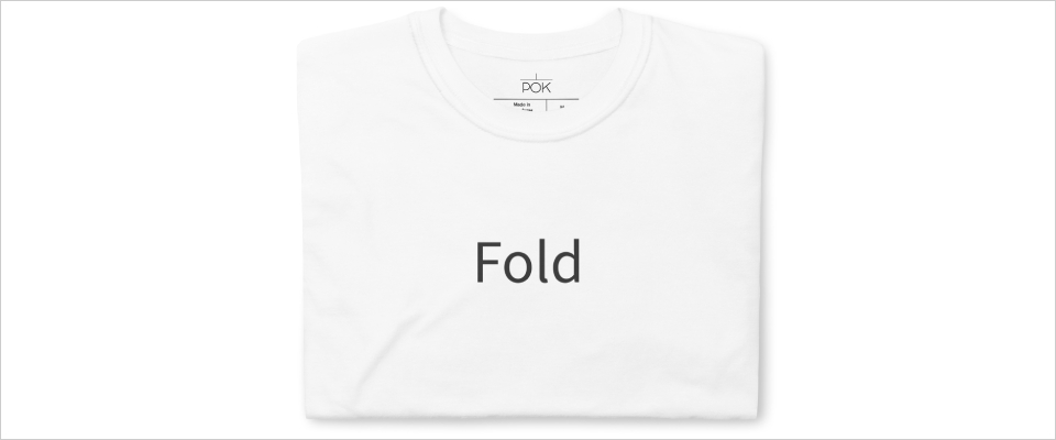 English version - Learn how to fold a T-shirt in …