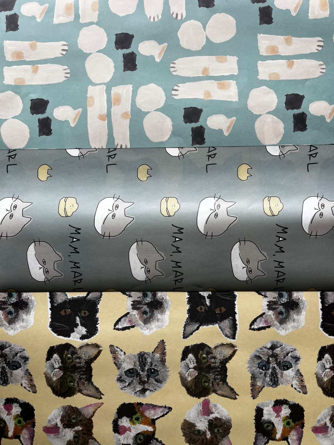 包装紙の種類が増えました。