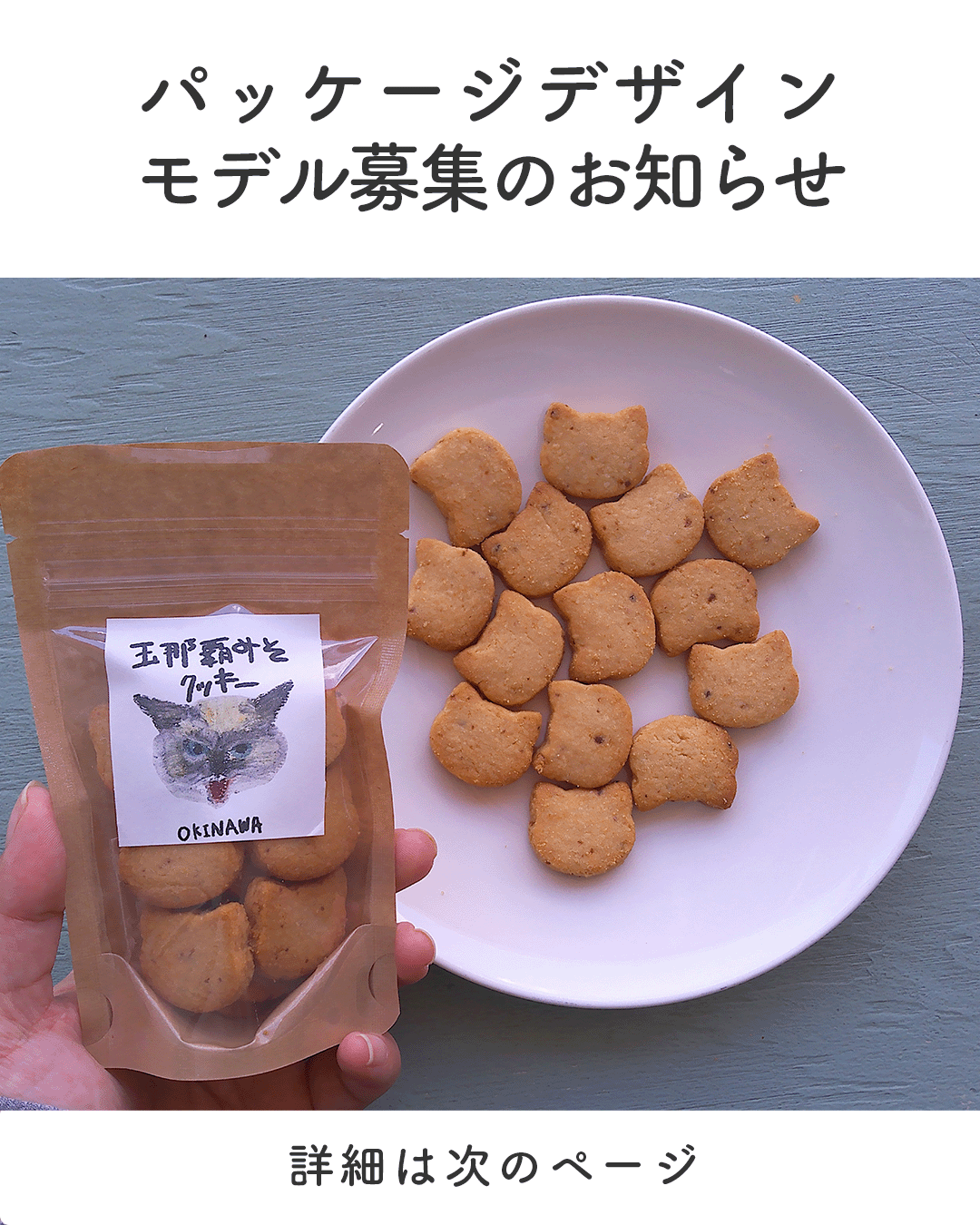 【 10/31まで 】うちの子がパッケージモデルに!?ご応募おまちしております。