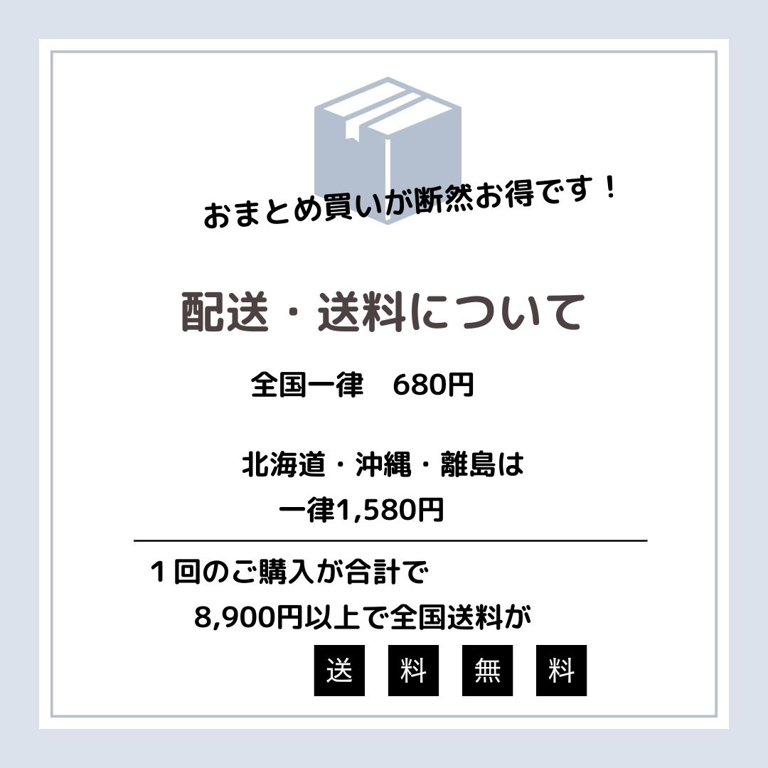【荷物の送料について】