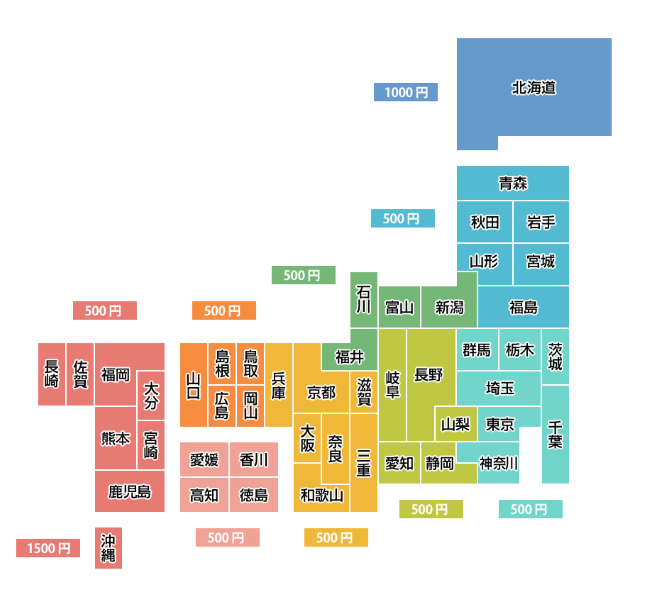 配送料MAP