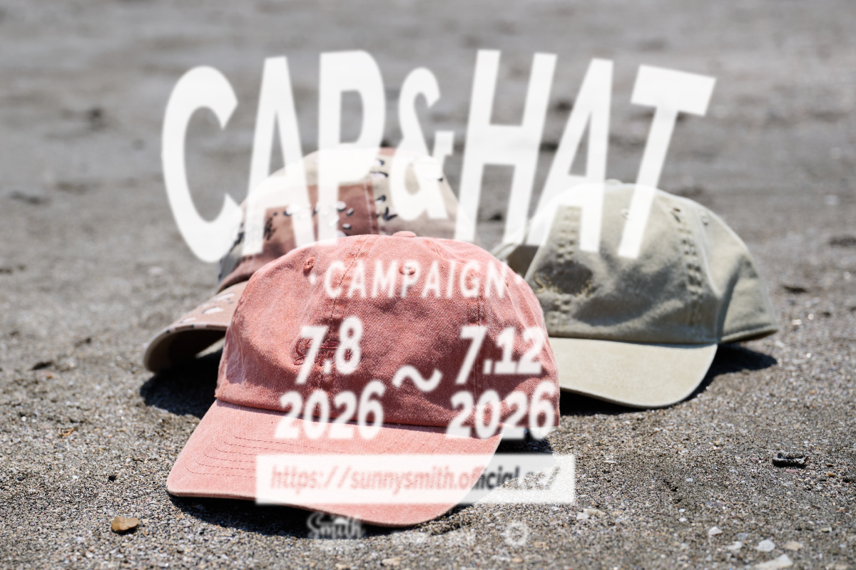 【RECOMMEND】CAP&HAT CAMPAIGN★