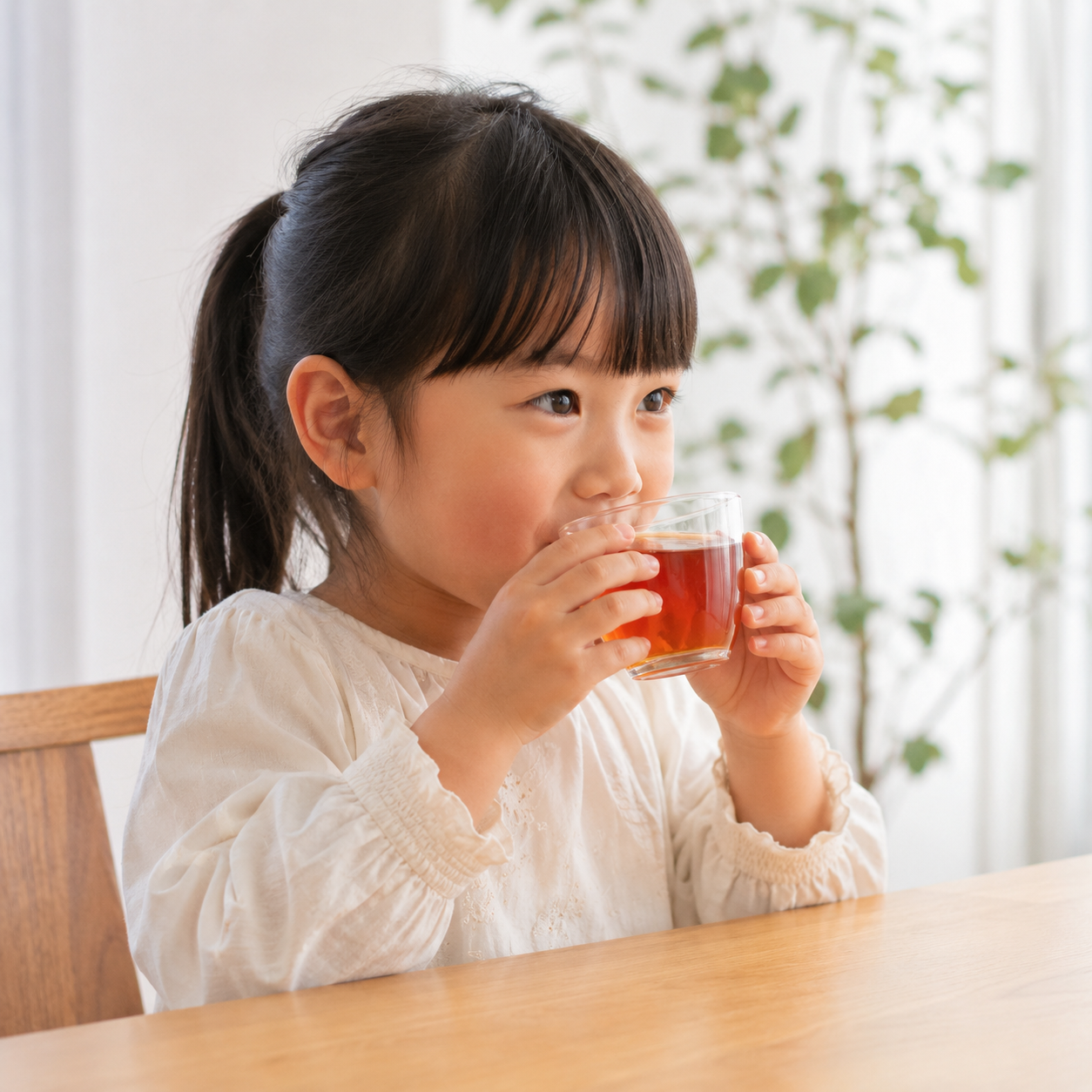 ルイボスティーは子供でも飲める？安心して与えられる理由と注意点
