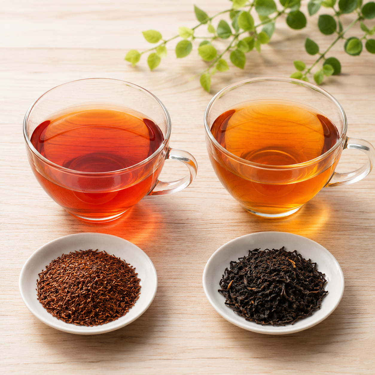 ルイボスティーと紅茶の違いとは？原料・カフェイン・味をわかりやすく解説