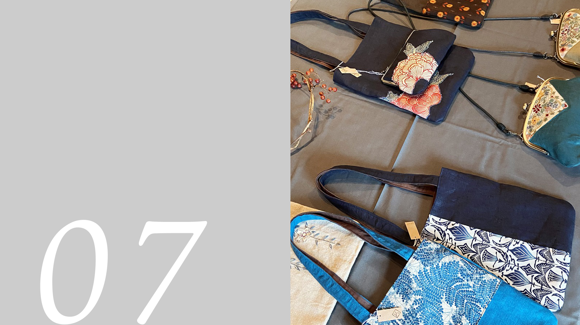 唐花屋 2022 Autumn Exhibition《着物リメイク 新しいカタチ》開催終了