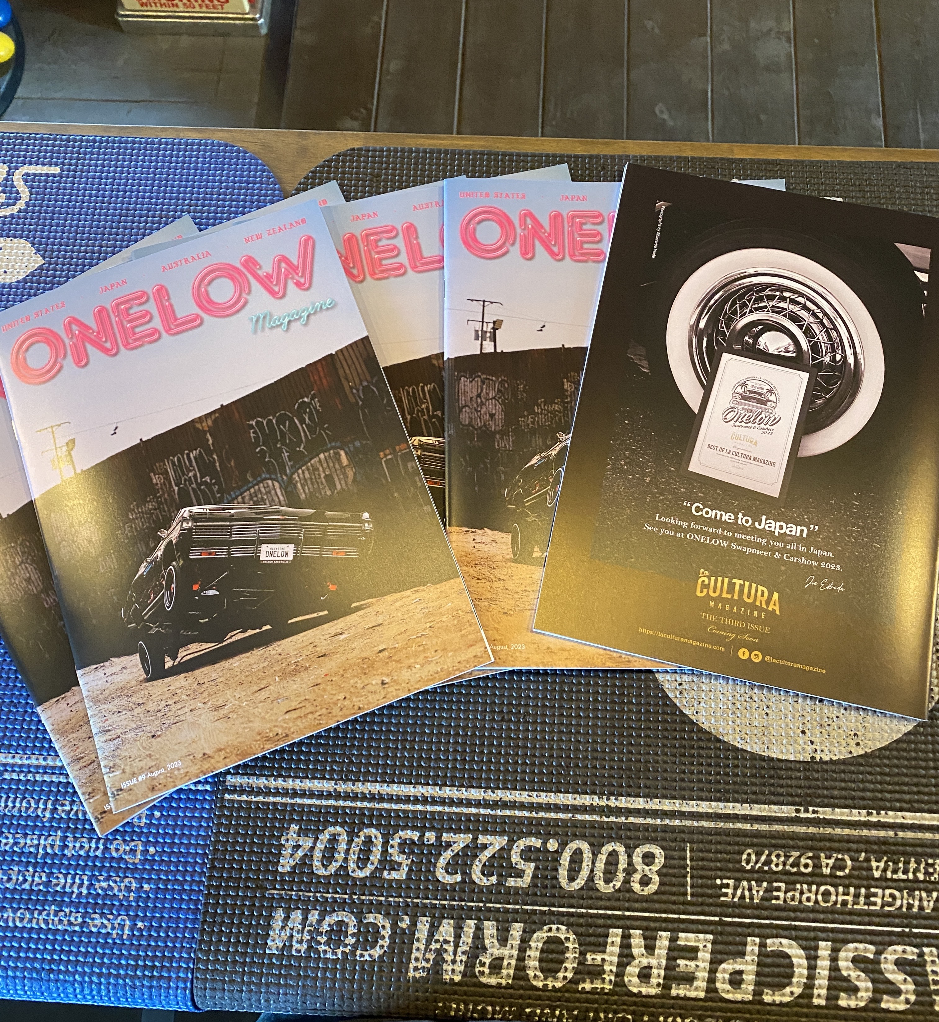 ONE LOW magazine入荷してます!