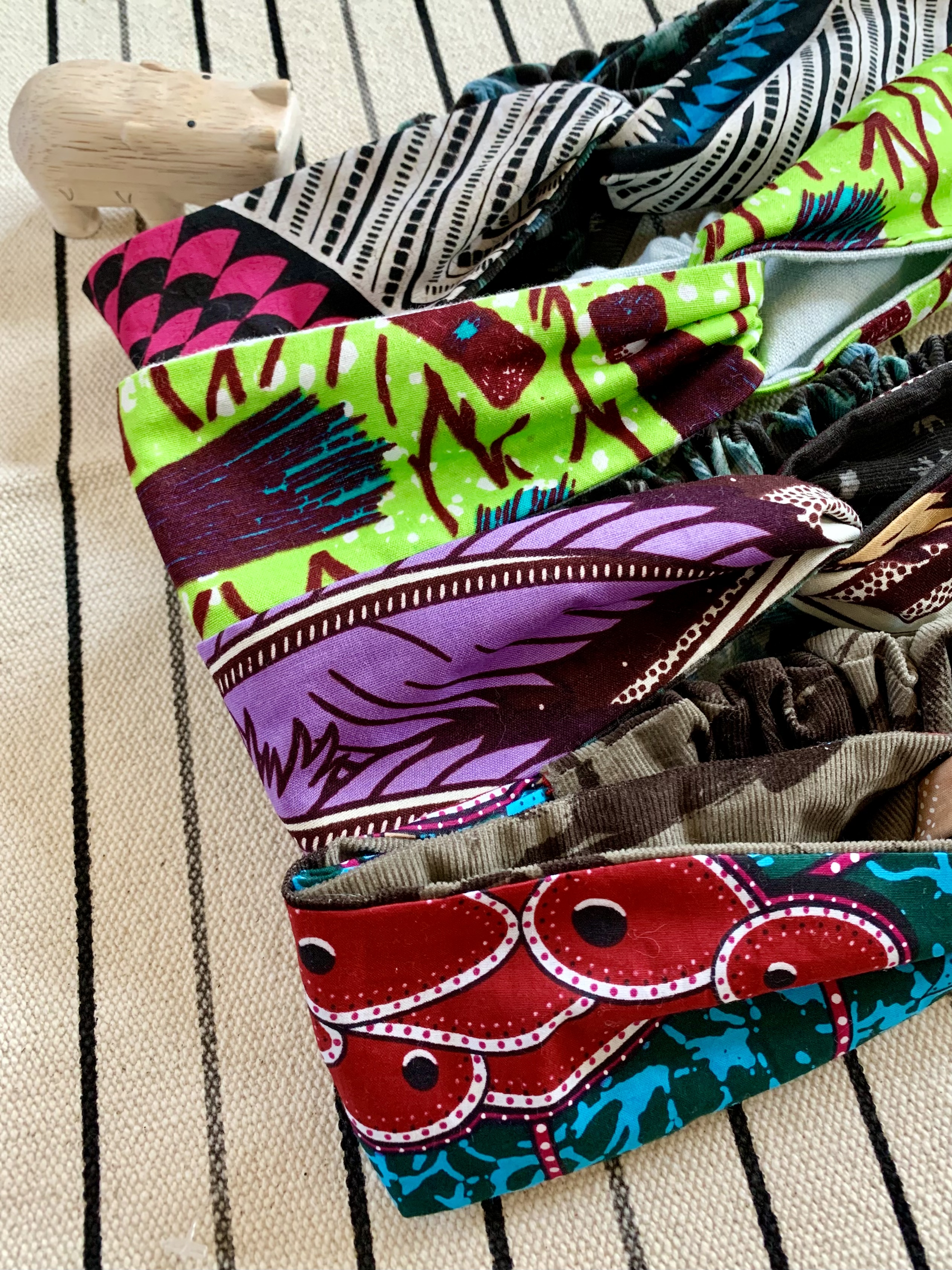 新作リバーシブルヘアターバン入荷♥️