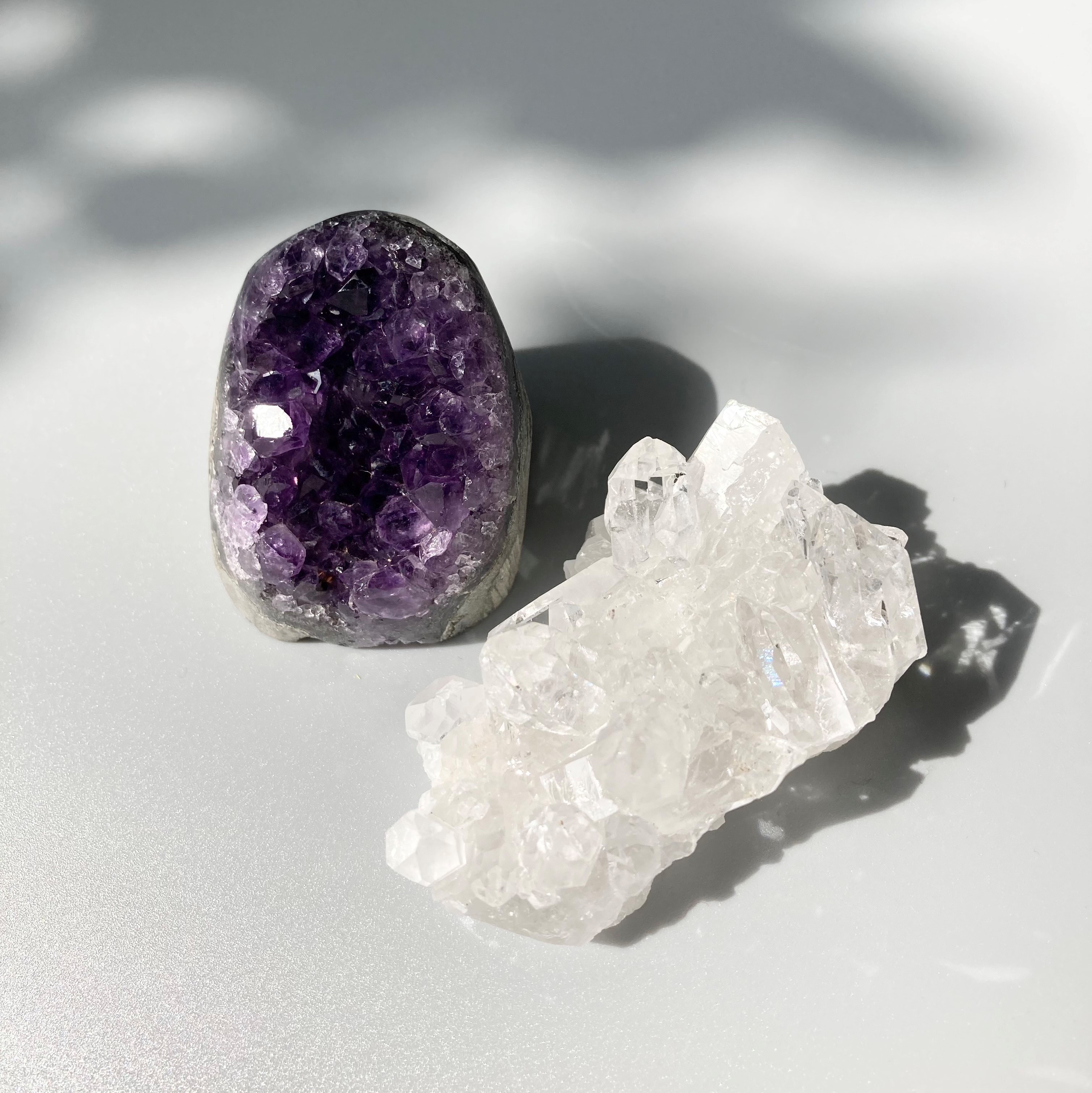 アメジスト＆水晶ミニミニクラスター　販売開始しました。