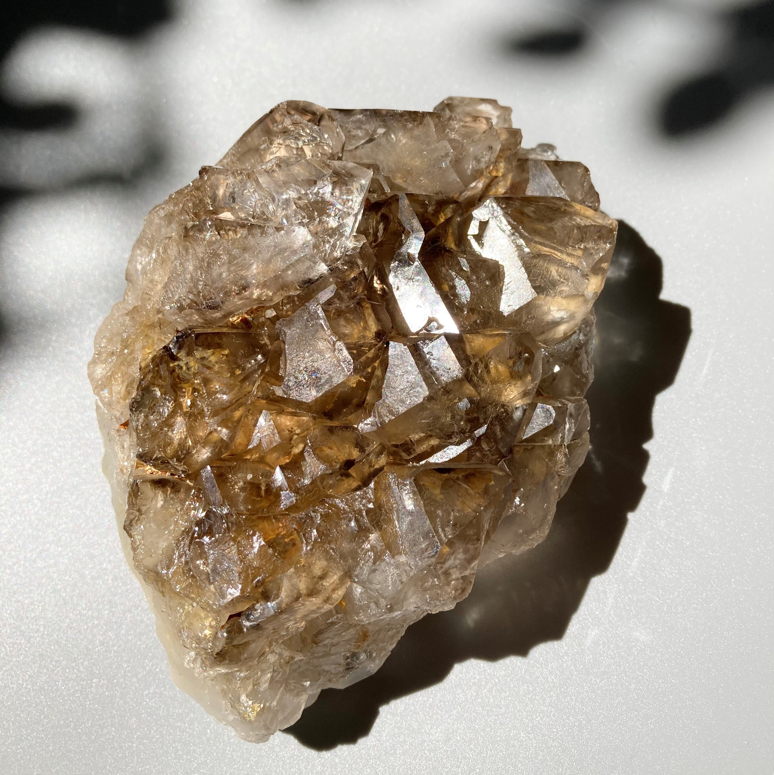 ジャカレー水晶（エレスチャル水晶）を入荷しました。3月31日まで割引クーポンをご利用できます！！