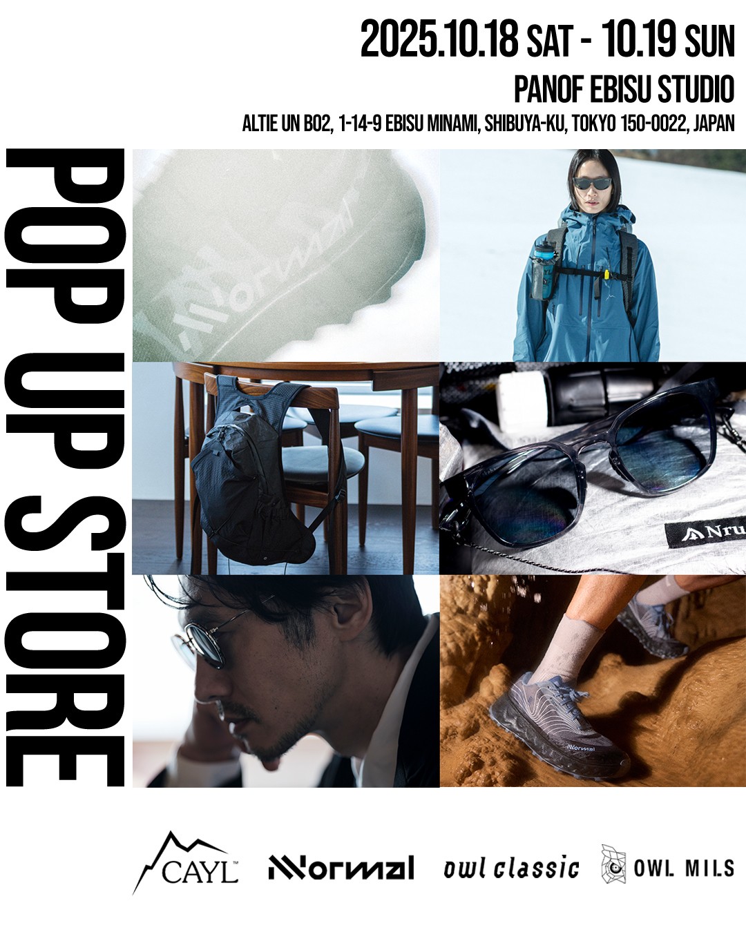 POPUP STORE at PANOF EBIS STUDIO [ TOKYO ]