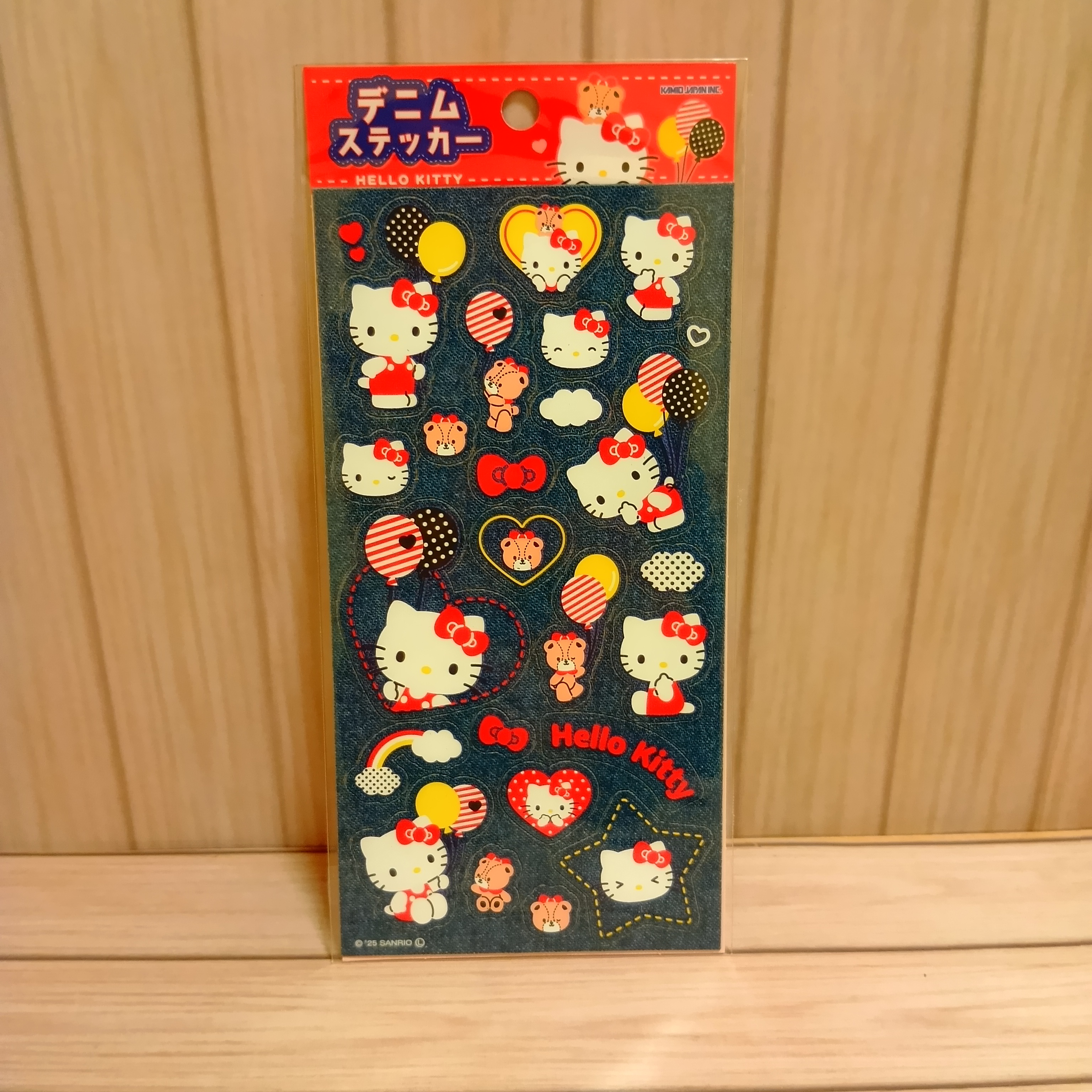 【サンリオ】デニムステッカー販売開始