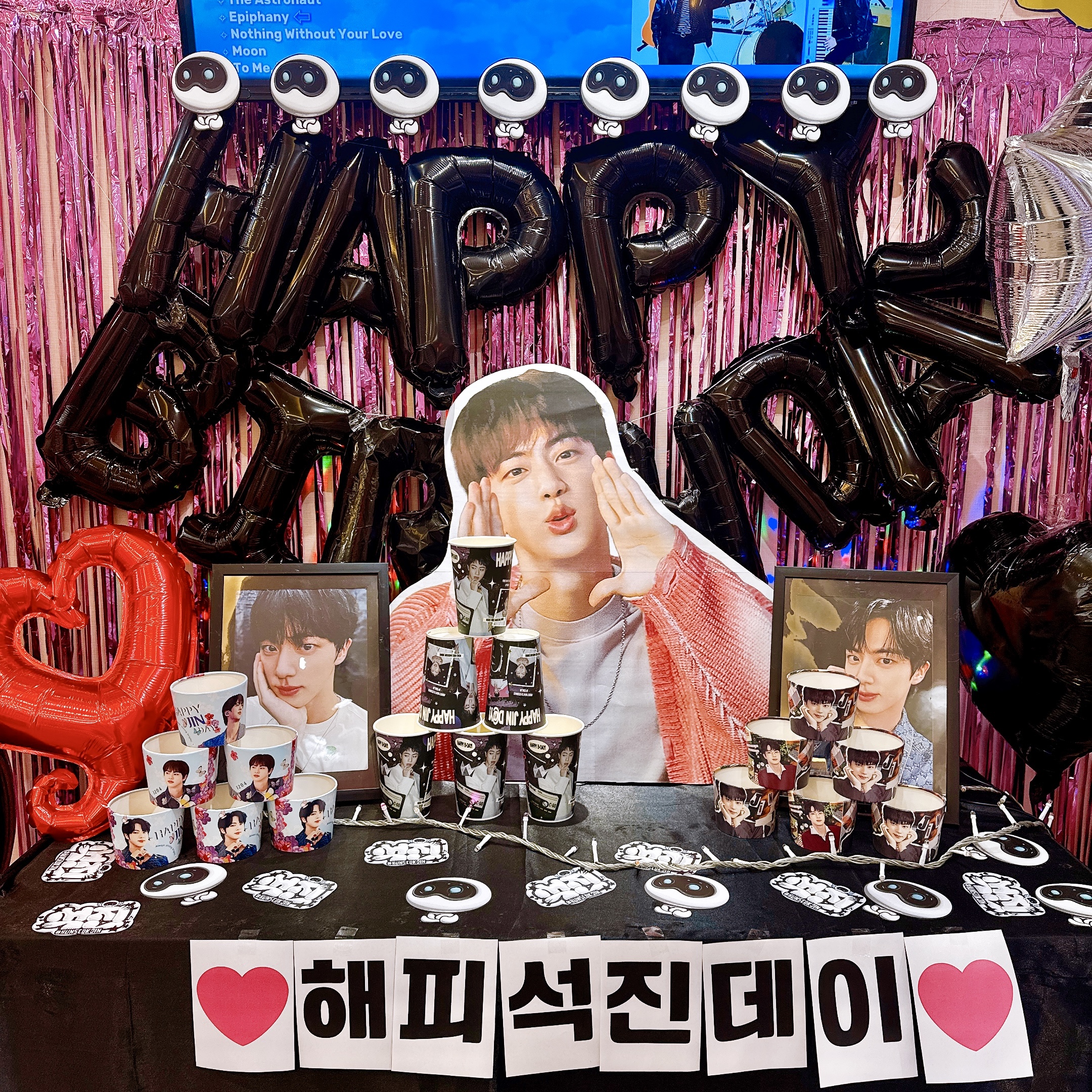 BTS♥︎ジン センイルイベント開催中！