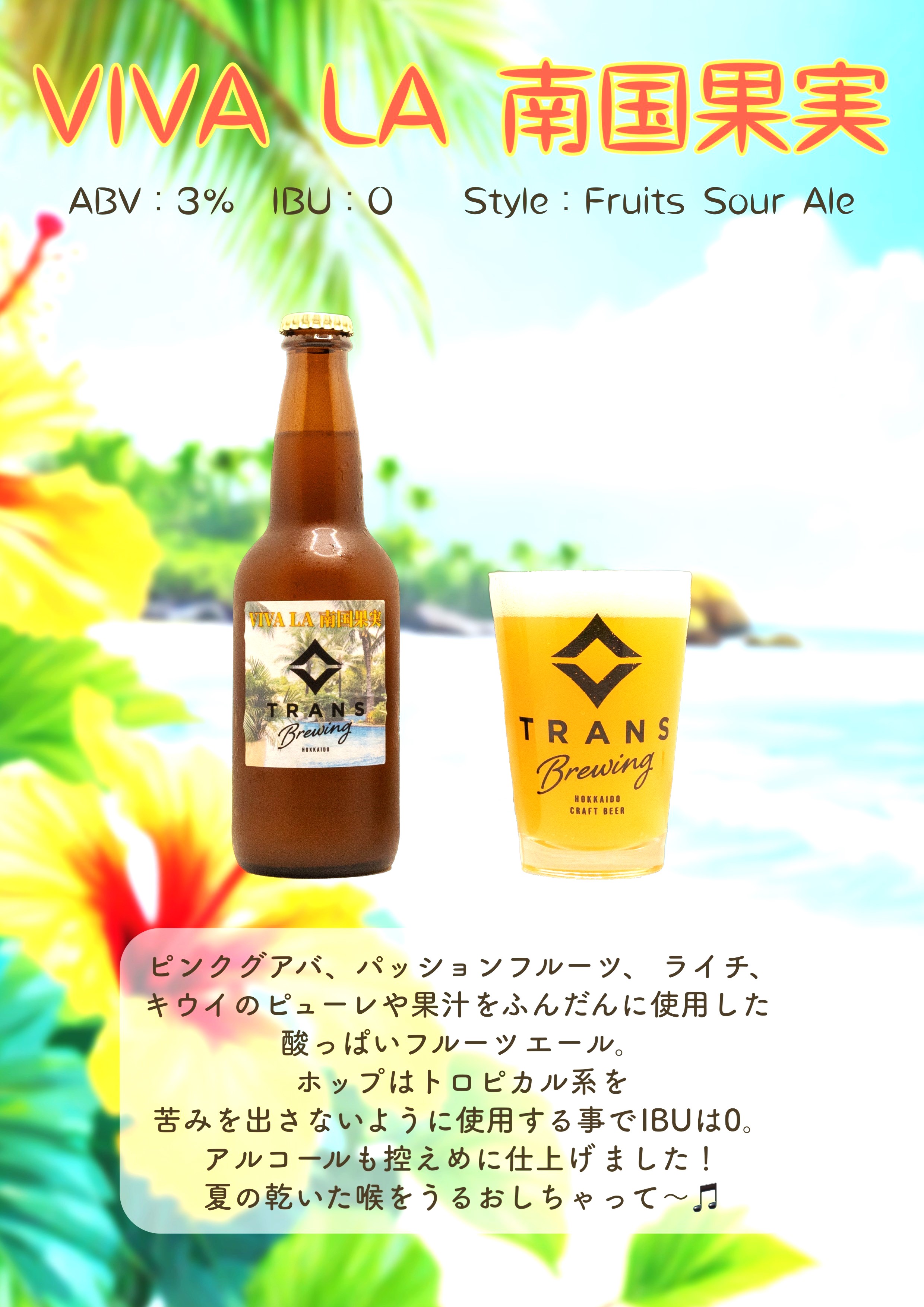 復刻製品リリース！《VIVA LA 南国果実》