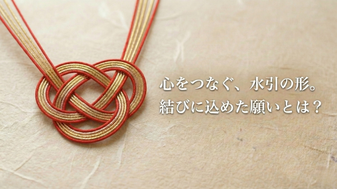 結ぶ、つなぐ。水引に込められた素敵な意味