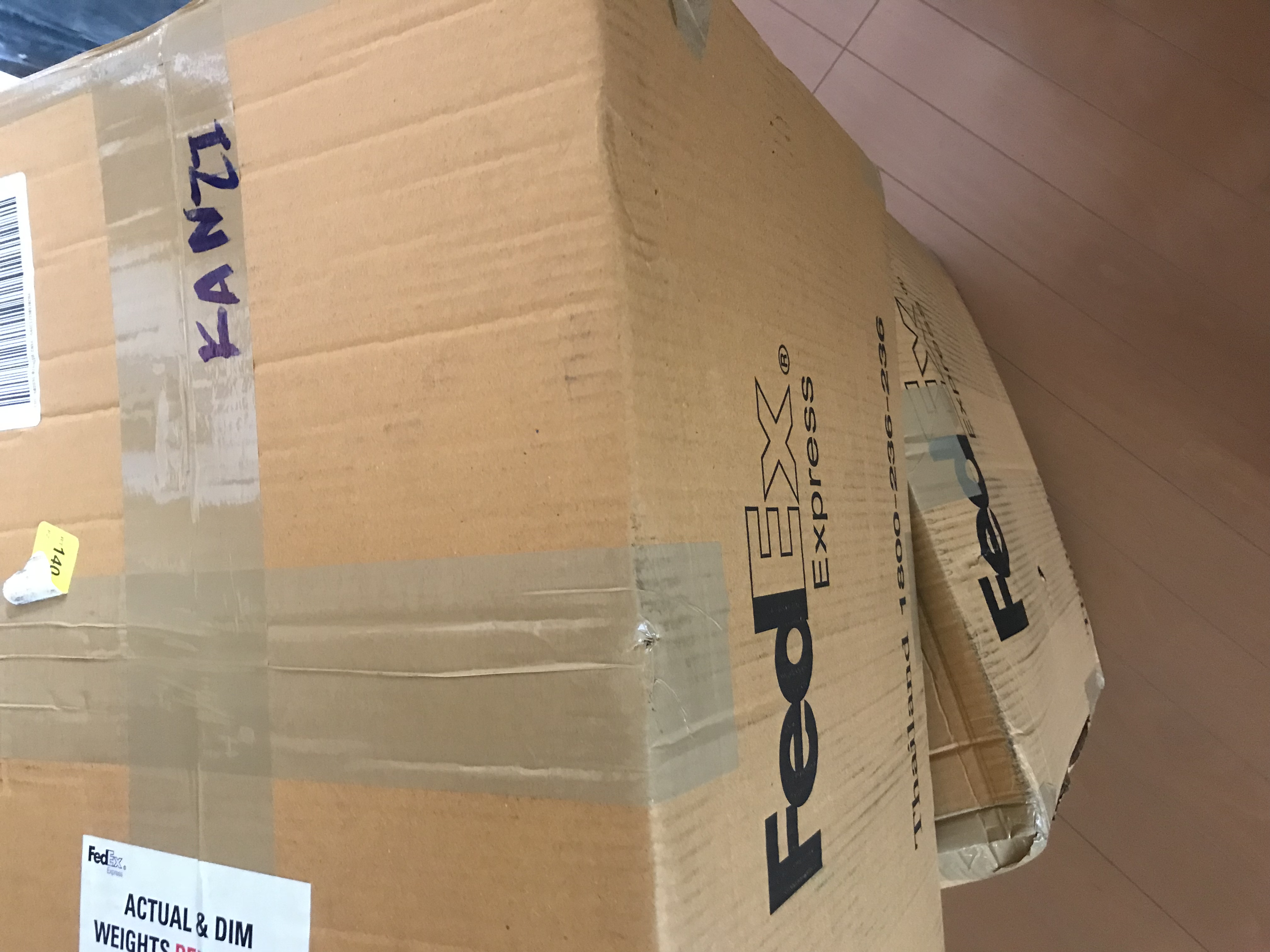 届いた！