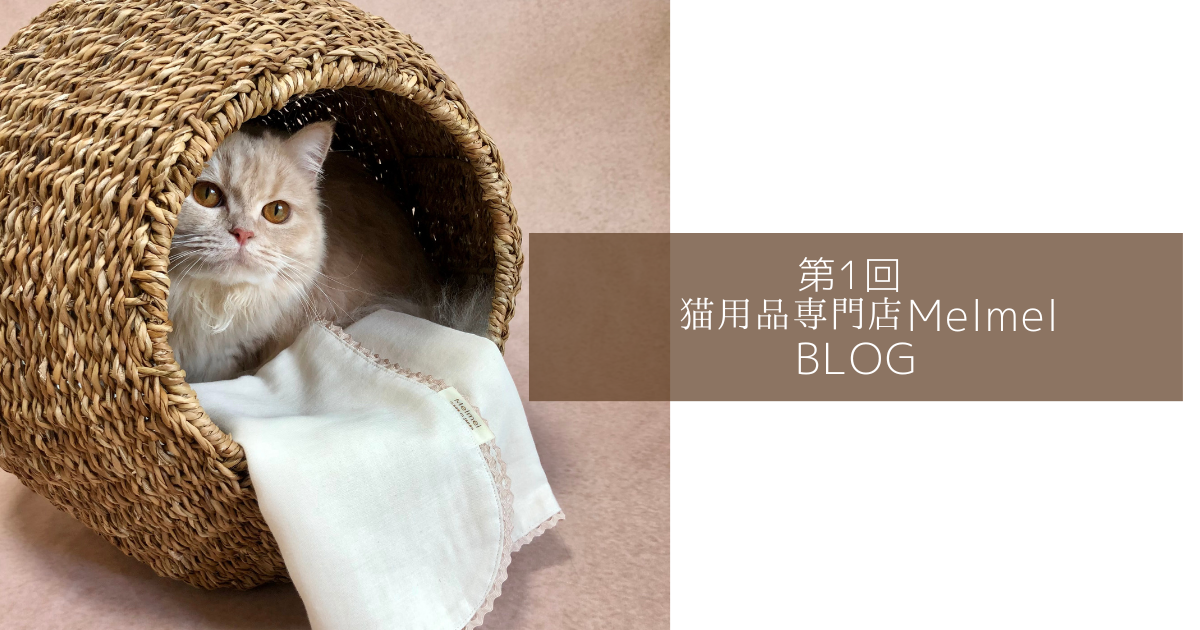 第1回　猫用品専門店Melmel　BLOG