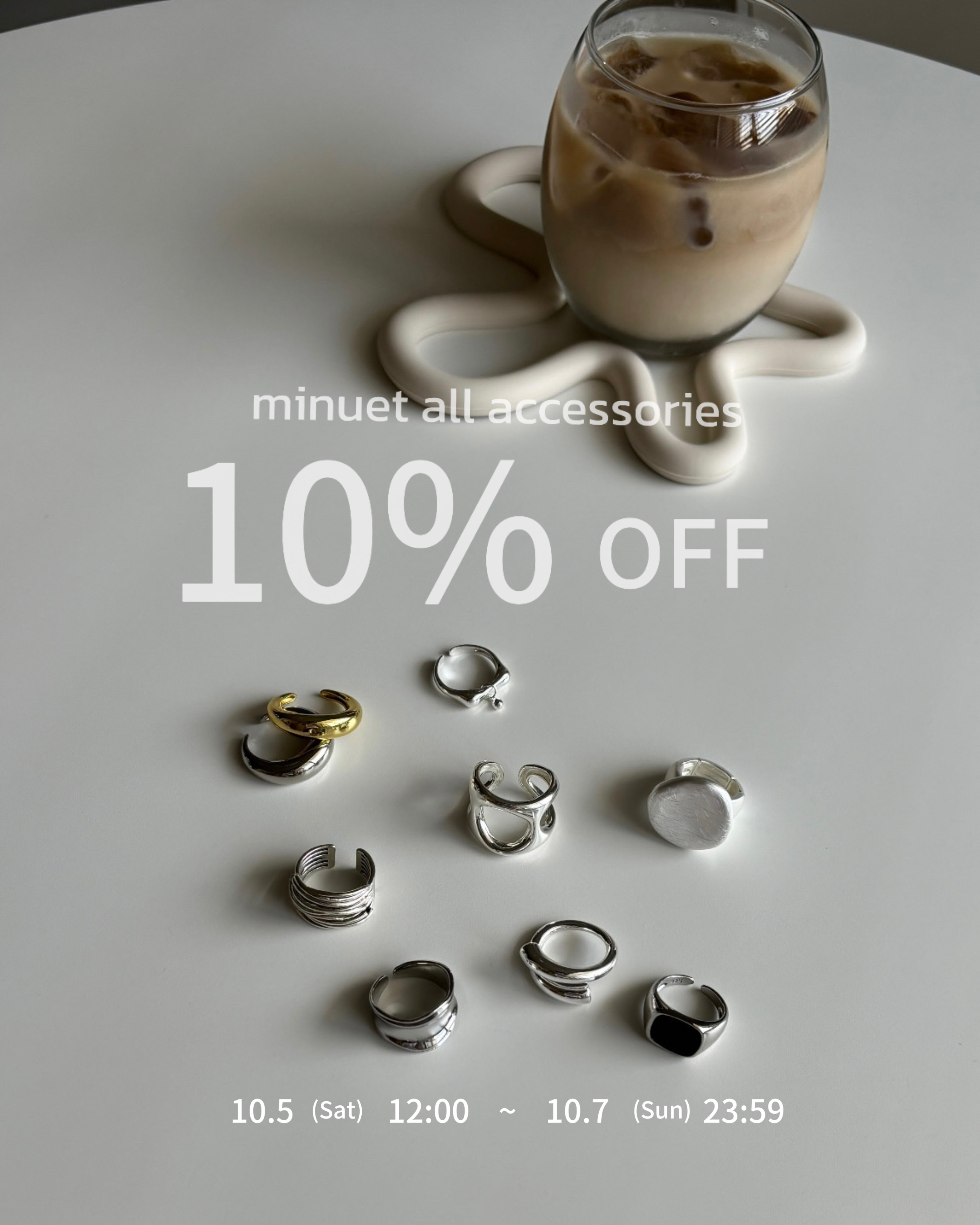 10.5(sat)~10.7(sun) ALL10%OFF