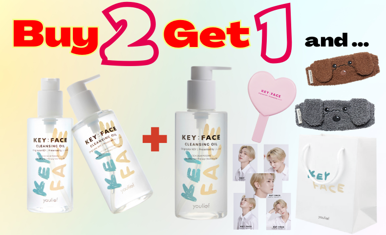 KEY:FACEクレンジングオイル2+1 イベント