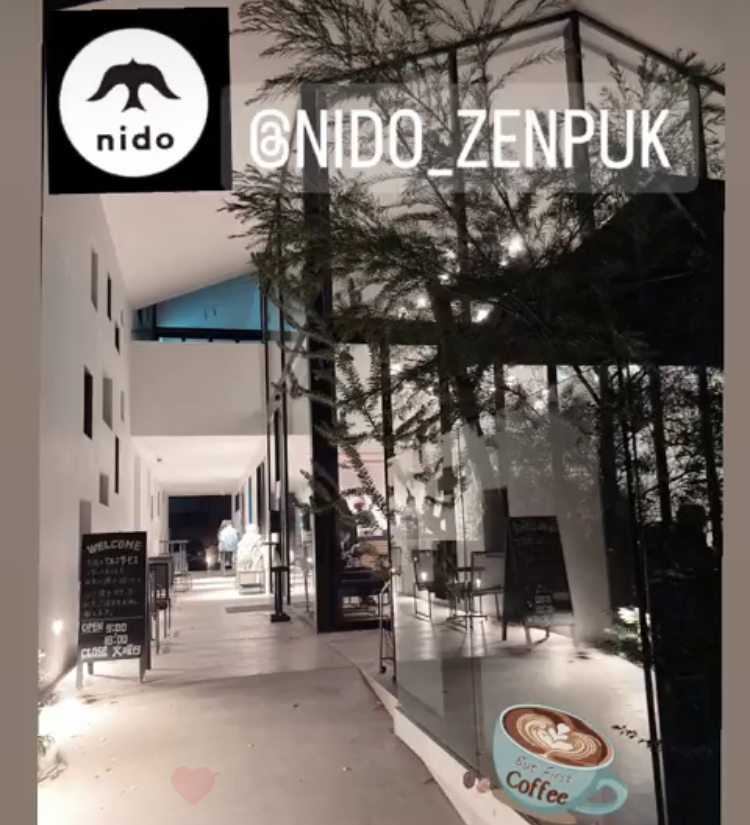 cafe nidoさんへスムージーを納品しました🐶🧡