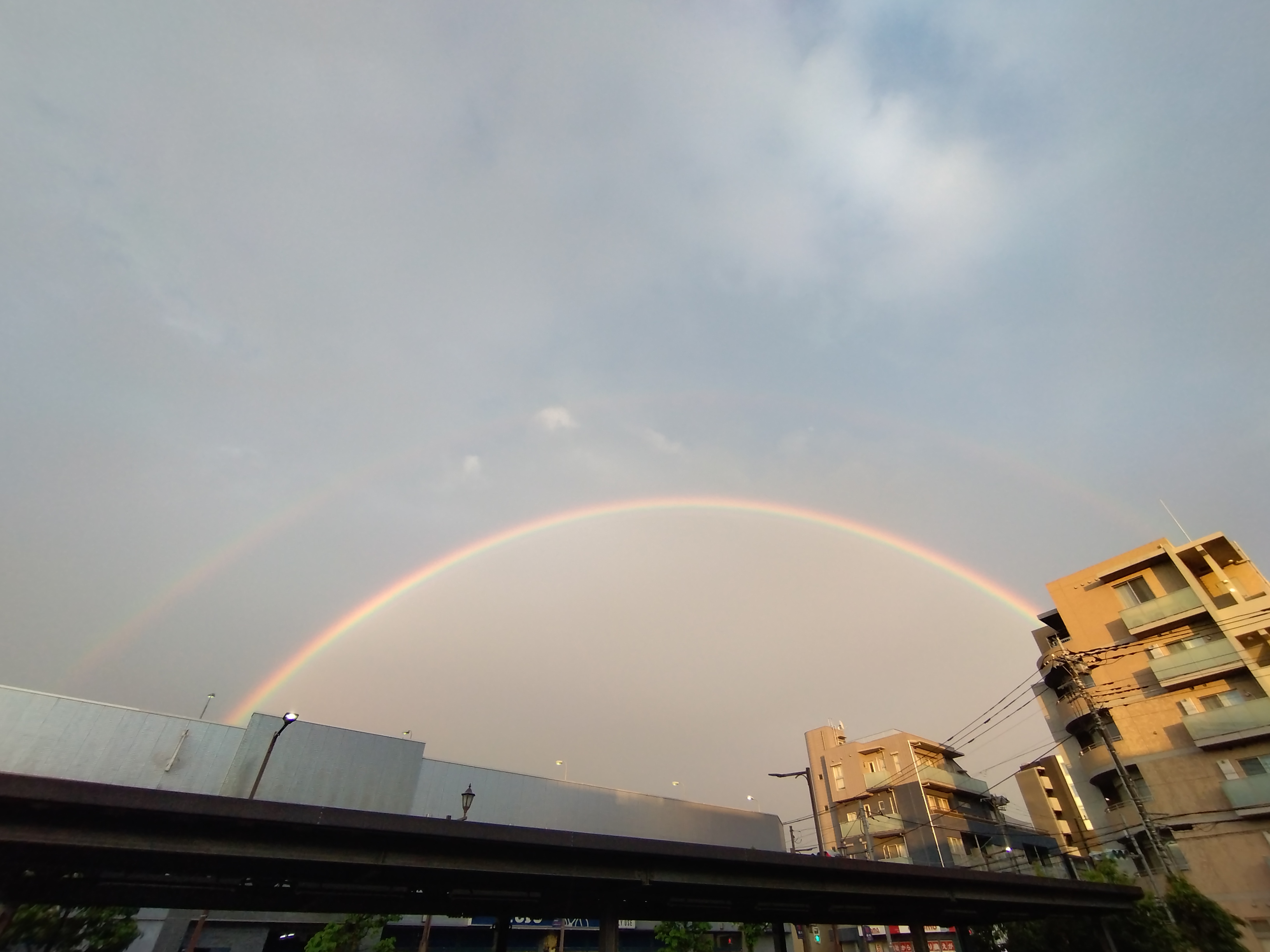 ダブルレインボー🌈🌈とエンジェルナンバー777の奇跡の幸運