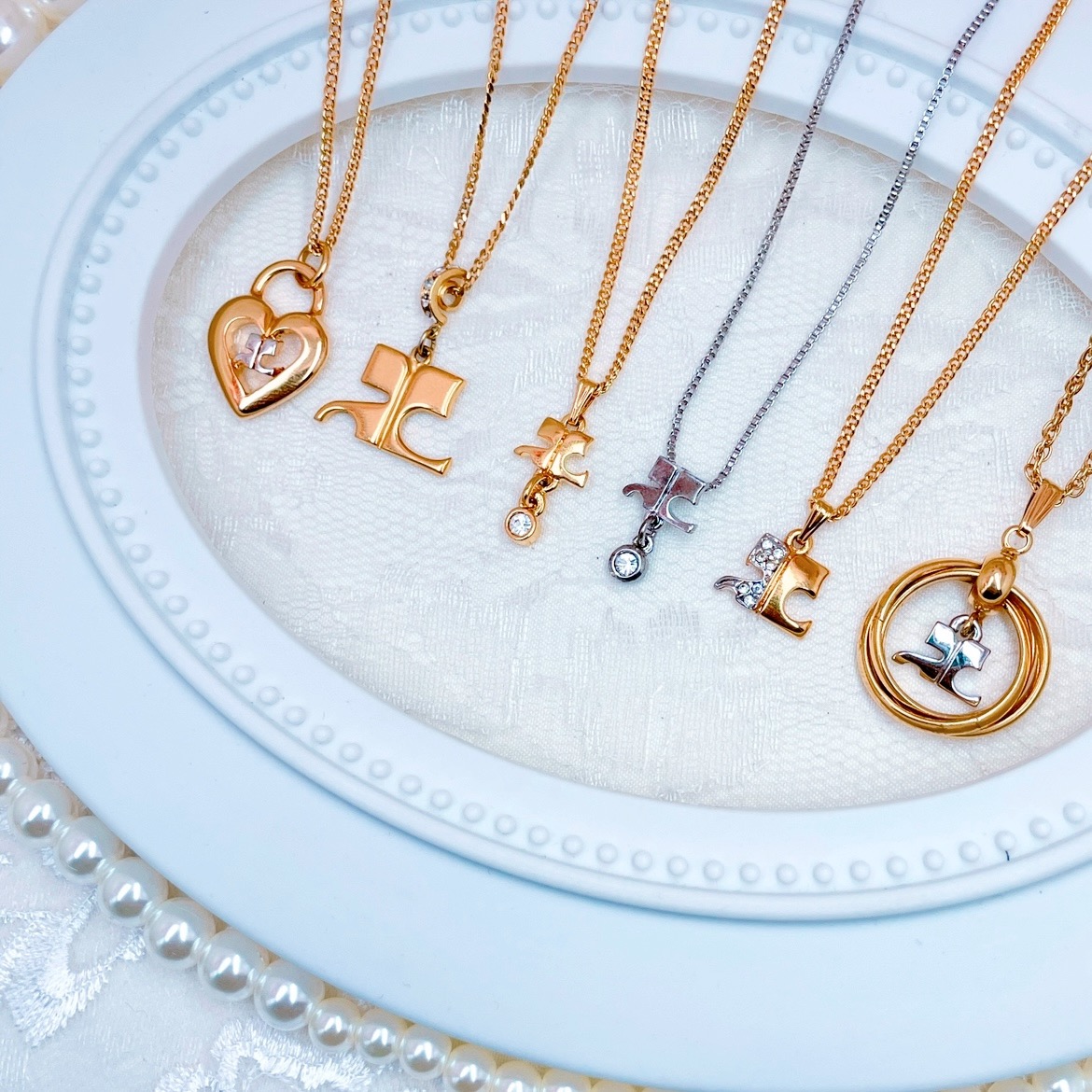 vintage Courreges necklace💎.*
