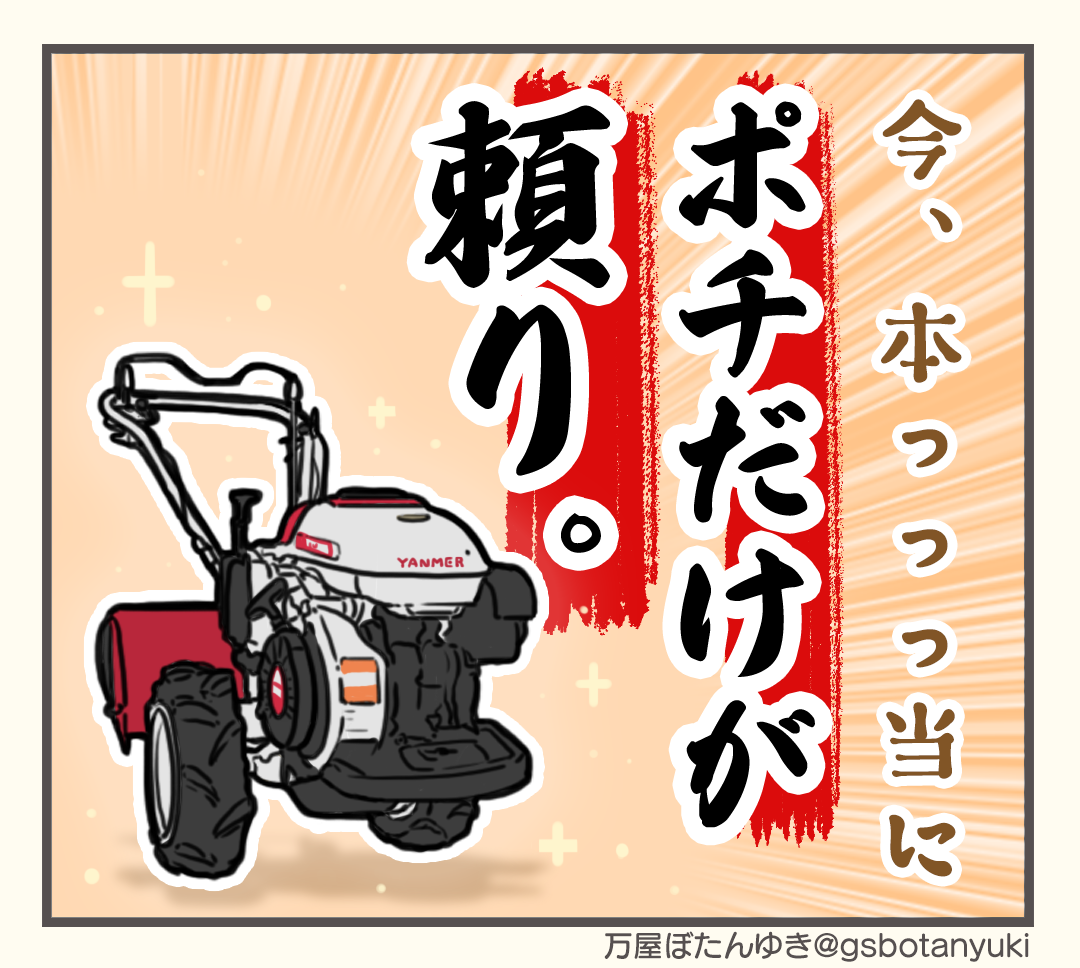 ＃9「ジャガイモ植えました」