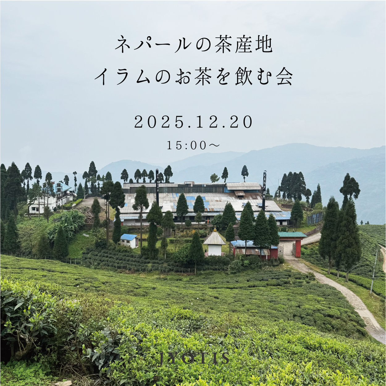 【お茶講座】ネパールの茶産地、イラムのお茶を飲む会