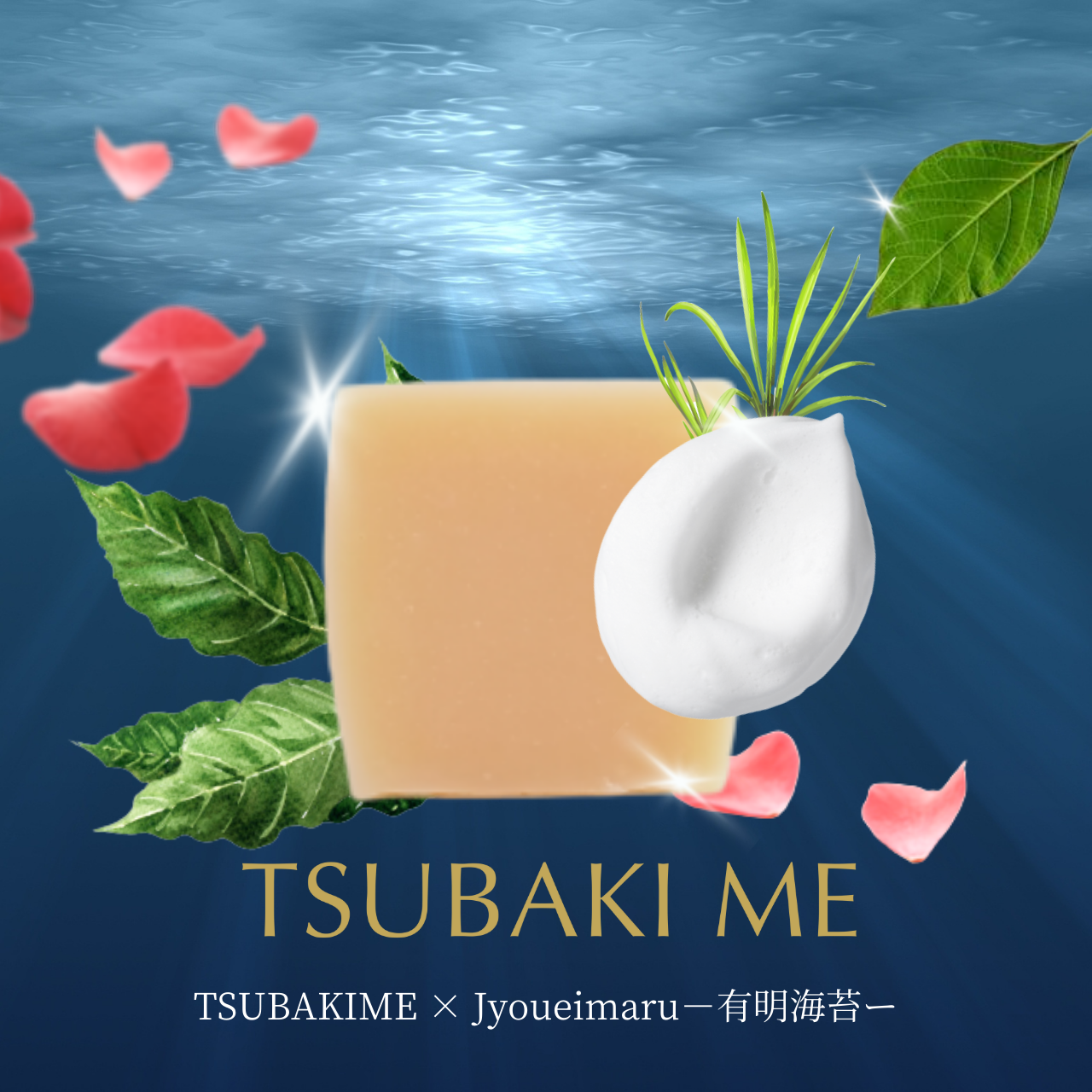 【先行予約】「椿オイル×有明海苔」オイル石鹸