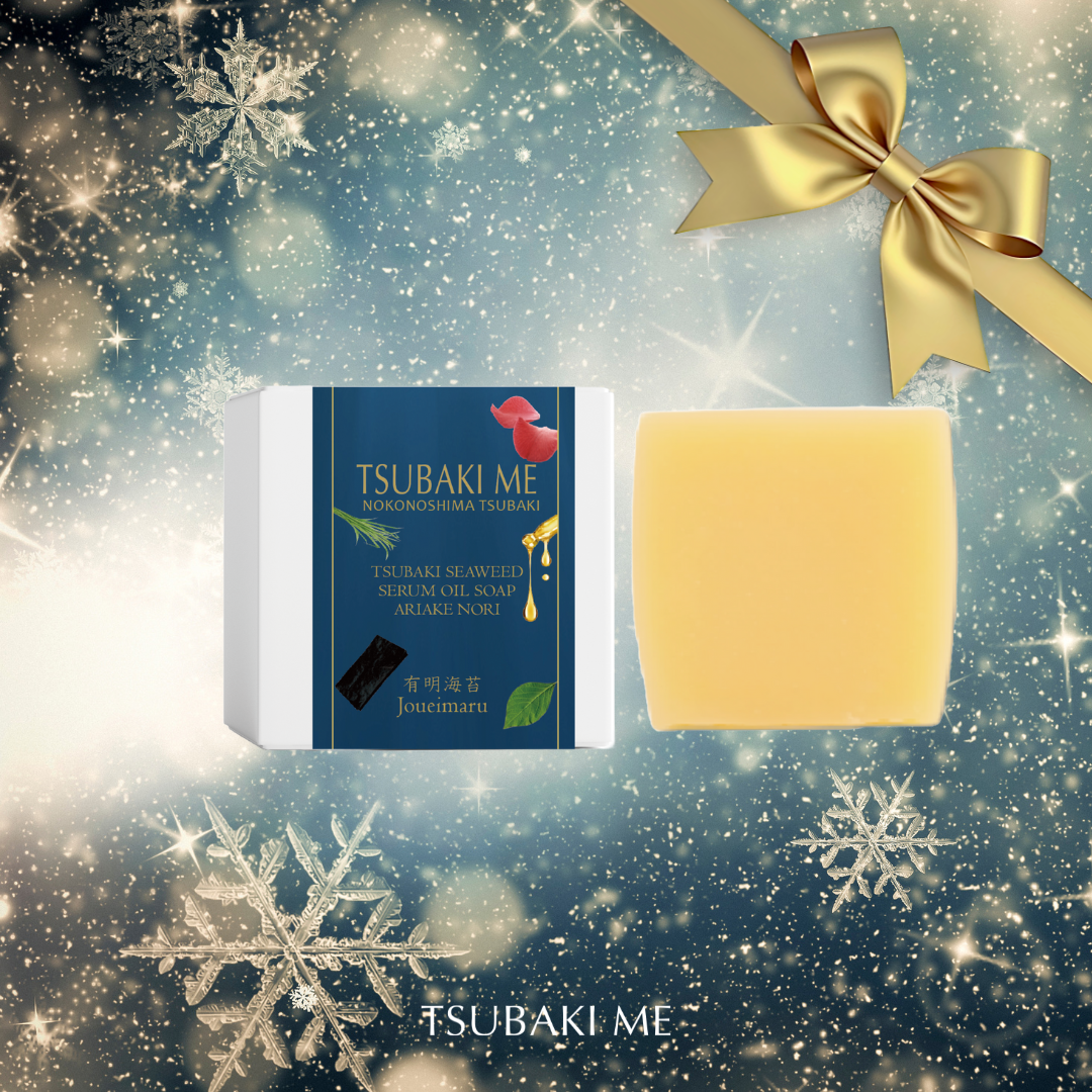 【新商品のお知らせ】 「ツバキシーウィードセラムオイルソープ（椿油と海苔のオイル石けん）」