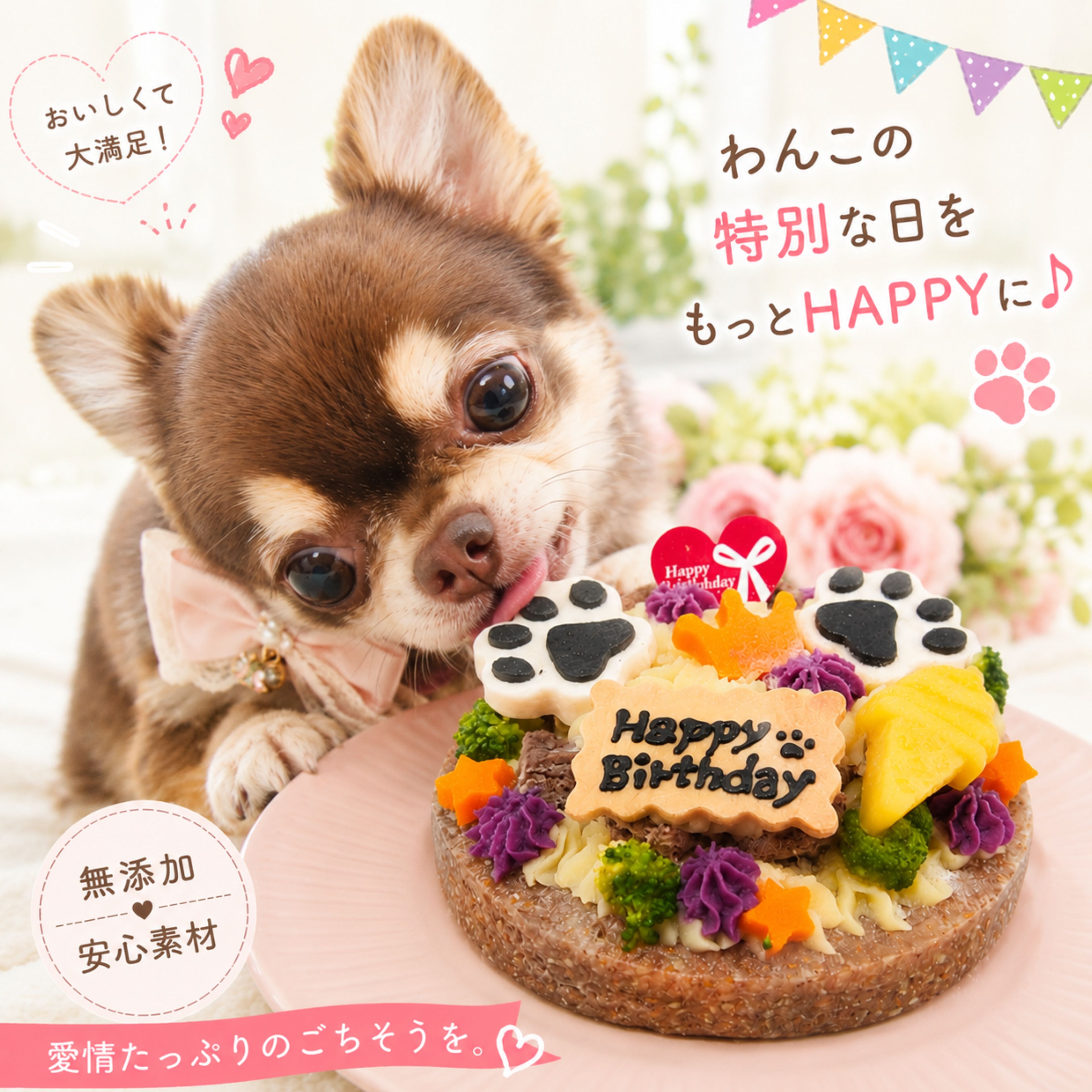 犬用誕生日ケーキの選び方