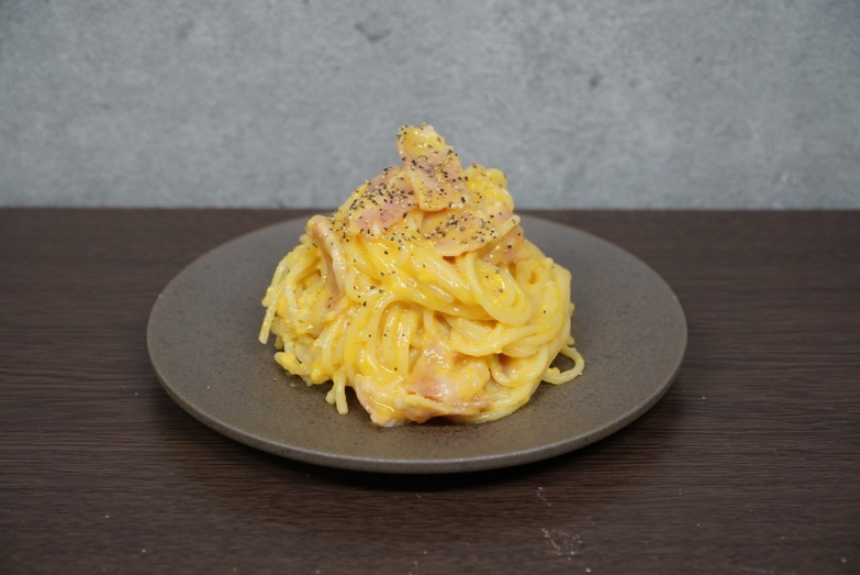 【レシピ】smapocとレンジで作る濃厚カルボナーラ