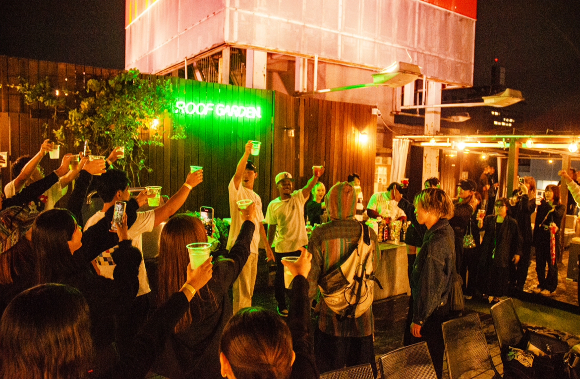 HwFe Event Team による屋上イベントを開催しました！